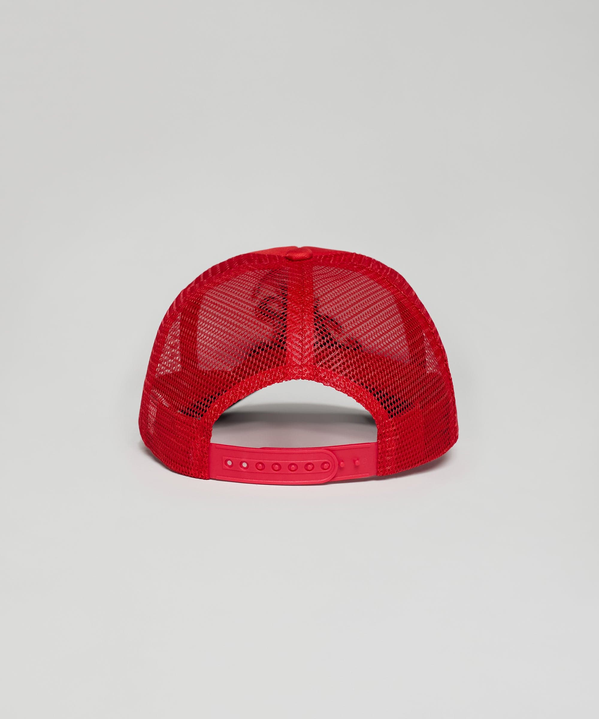 Atlanta Embroidery Trucker Hat - Red - Image 3