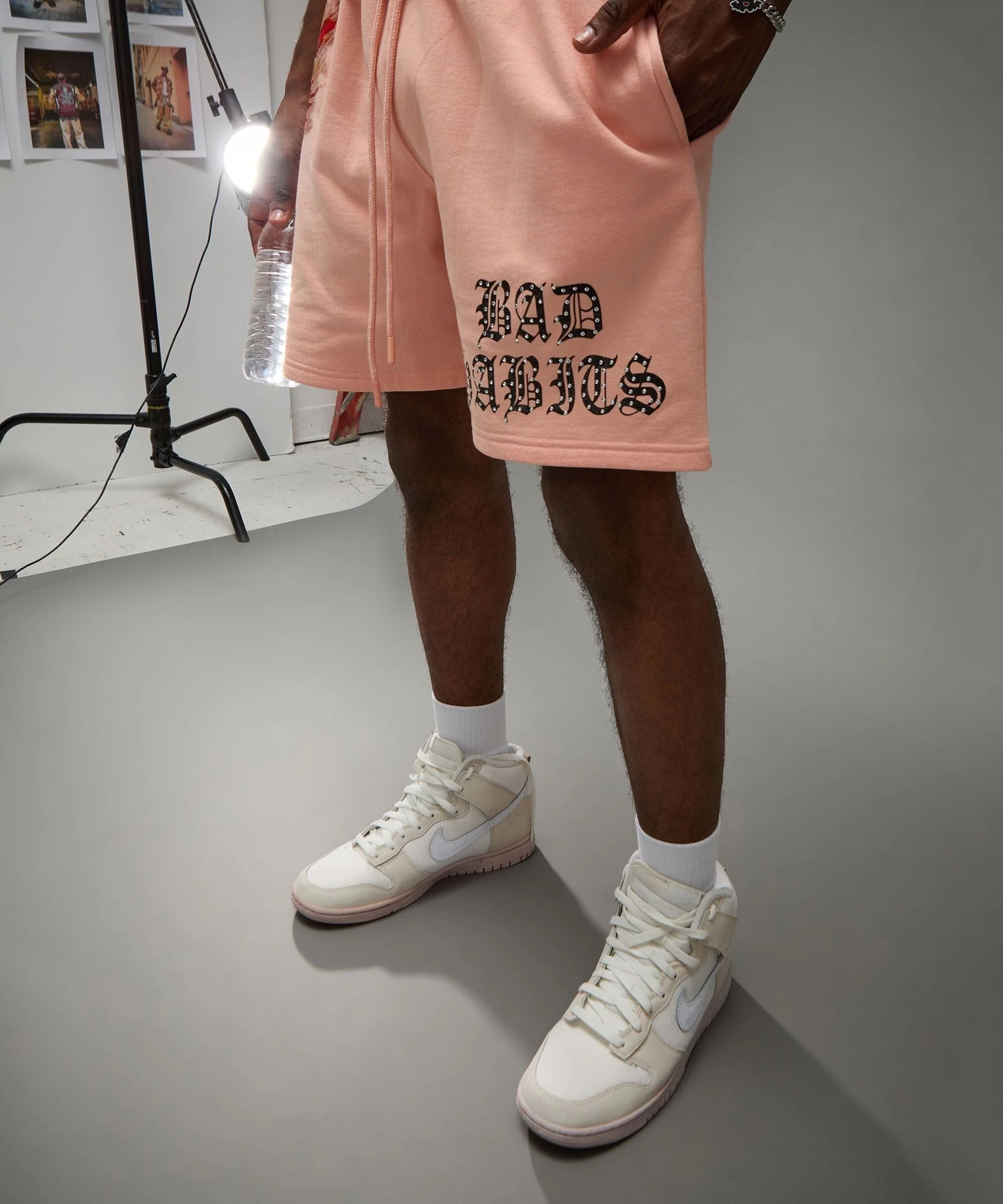 Bad Habits Studded Rose Short - Image 9