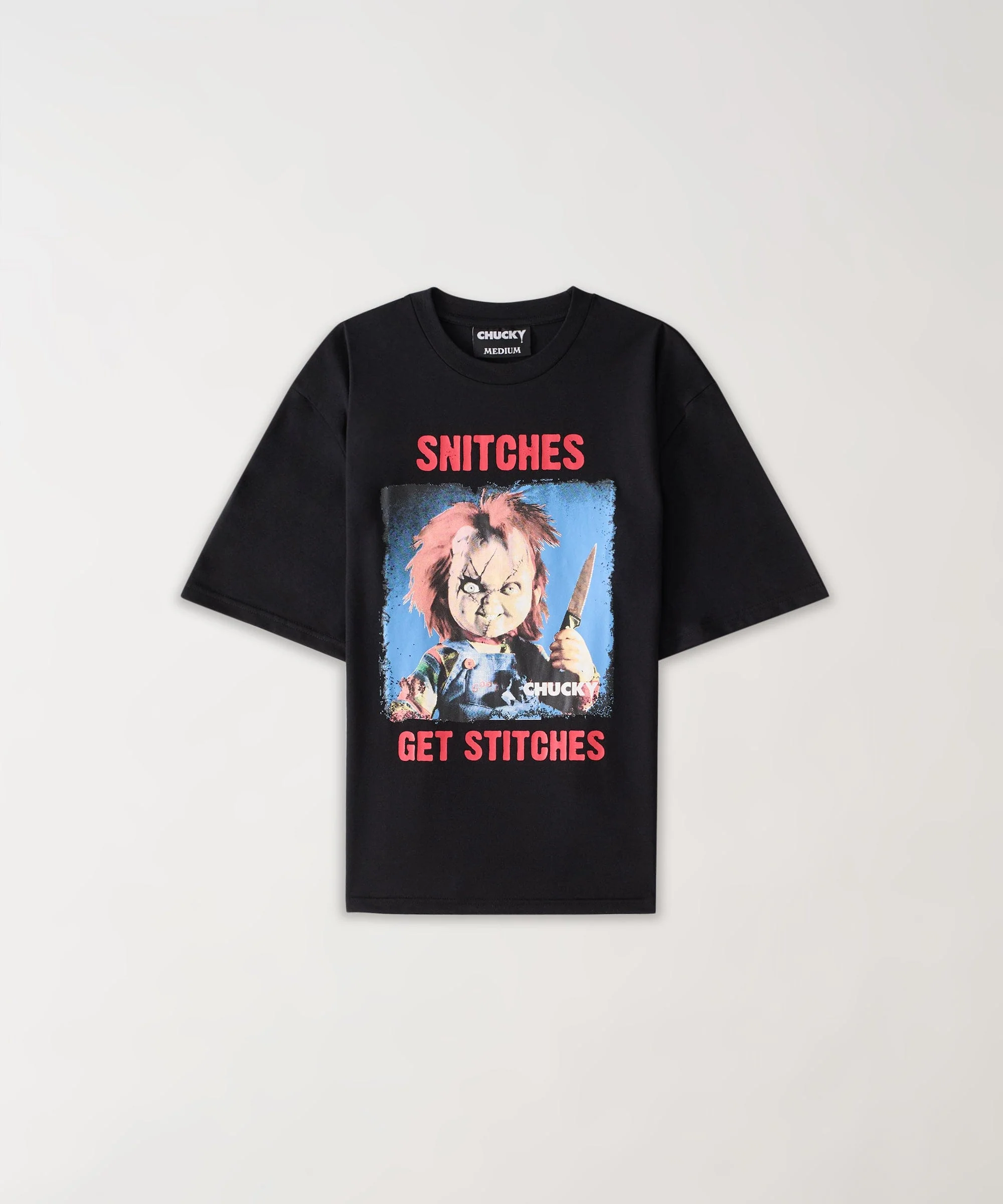 Chucky Snitches Short Sleeve Tee - Black