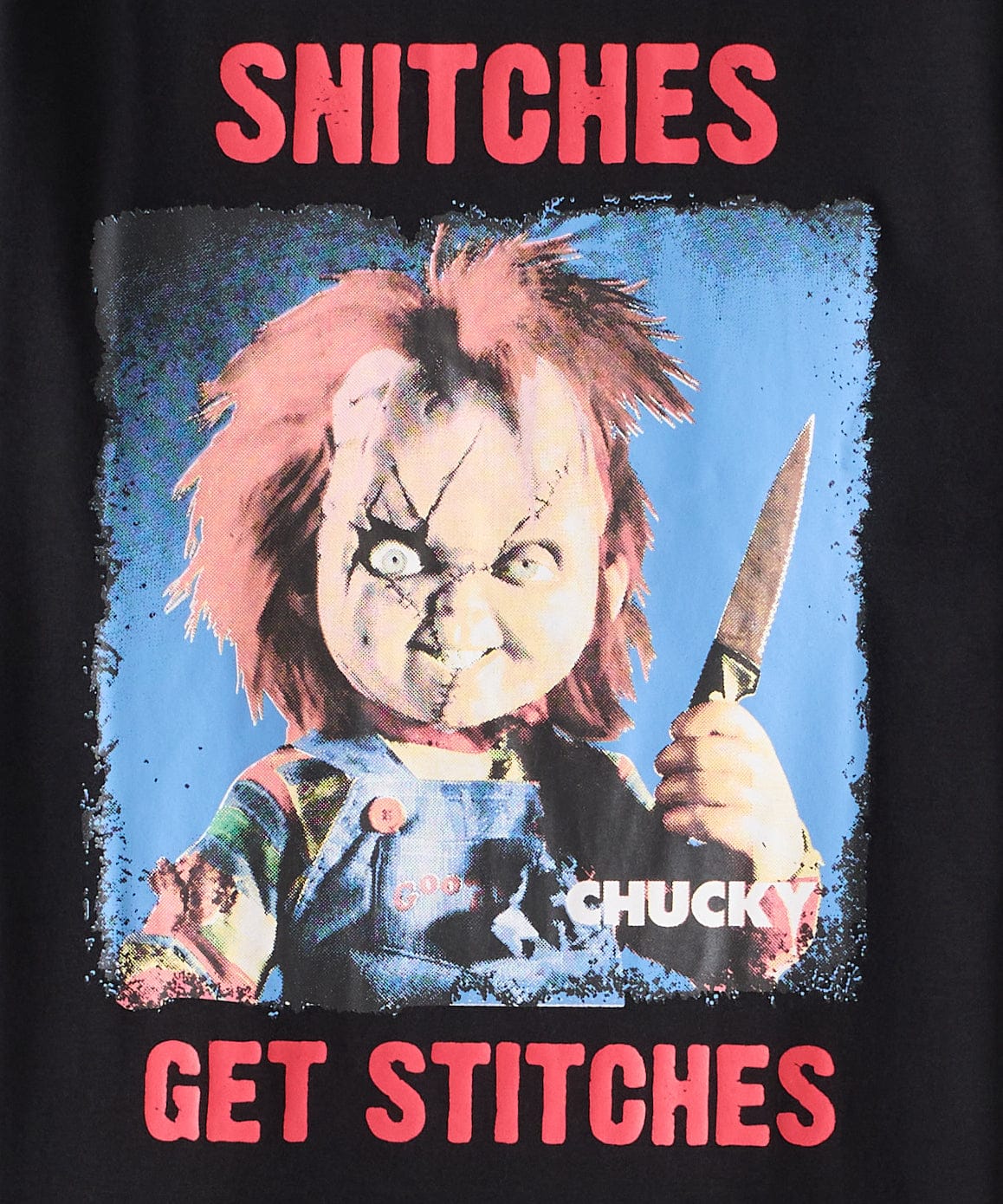 Chucky Snitches Short Sleeve Tee - Black - Image 4