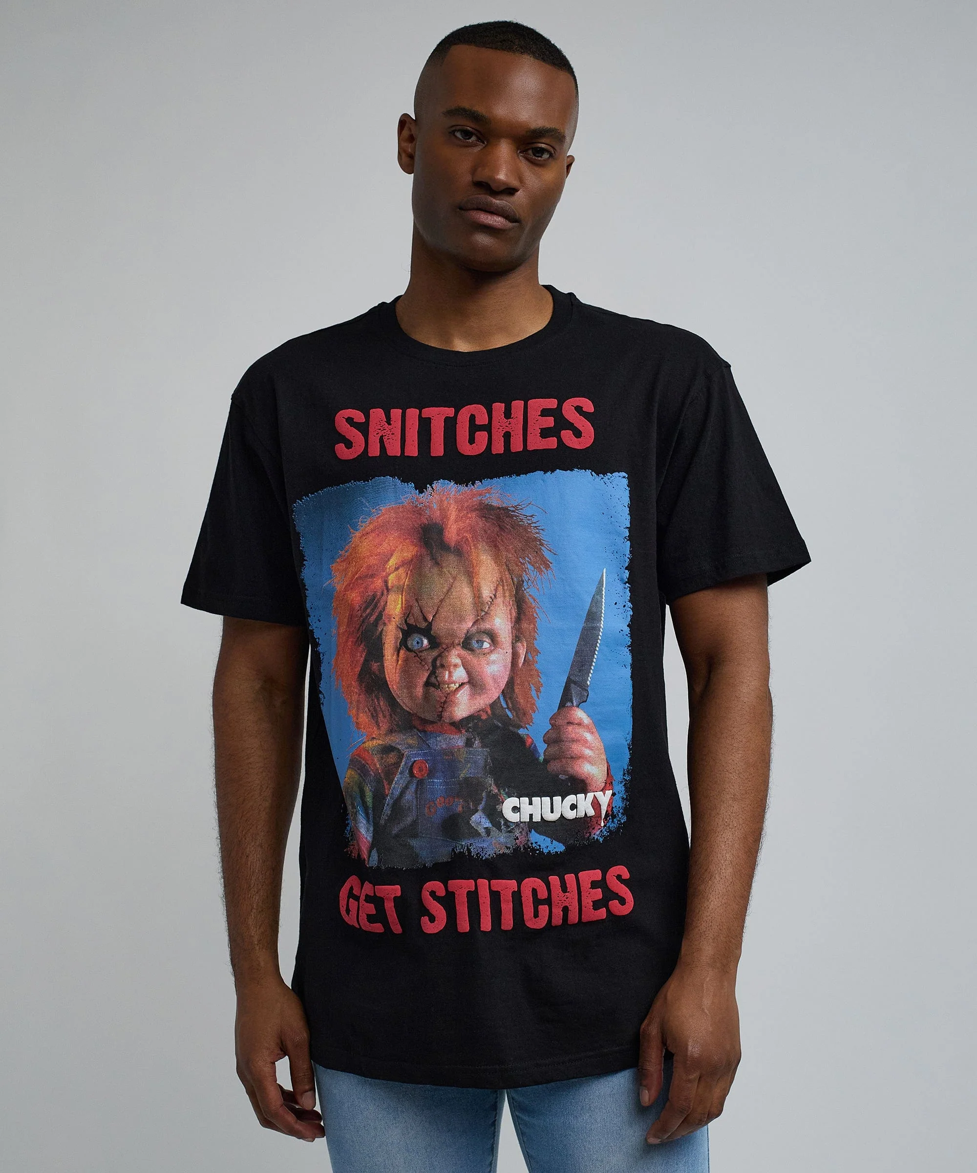 Chucky Snitches Short Sleeve Tee - Black - Image 7