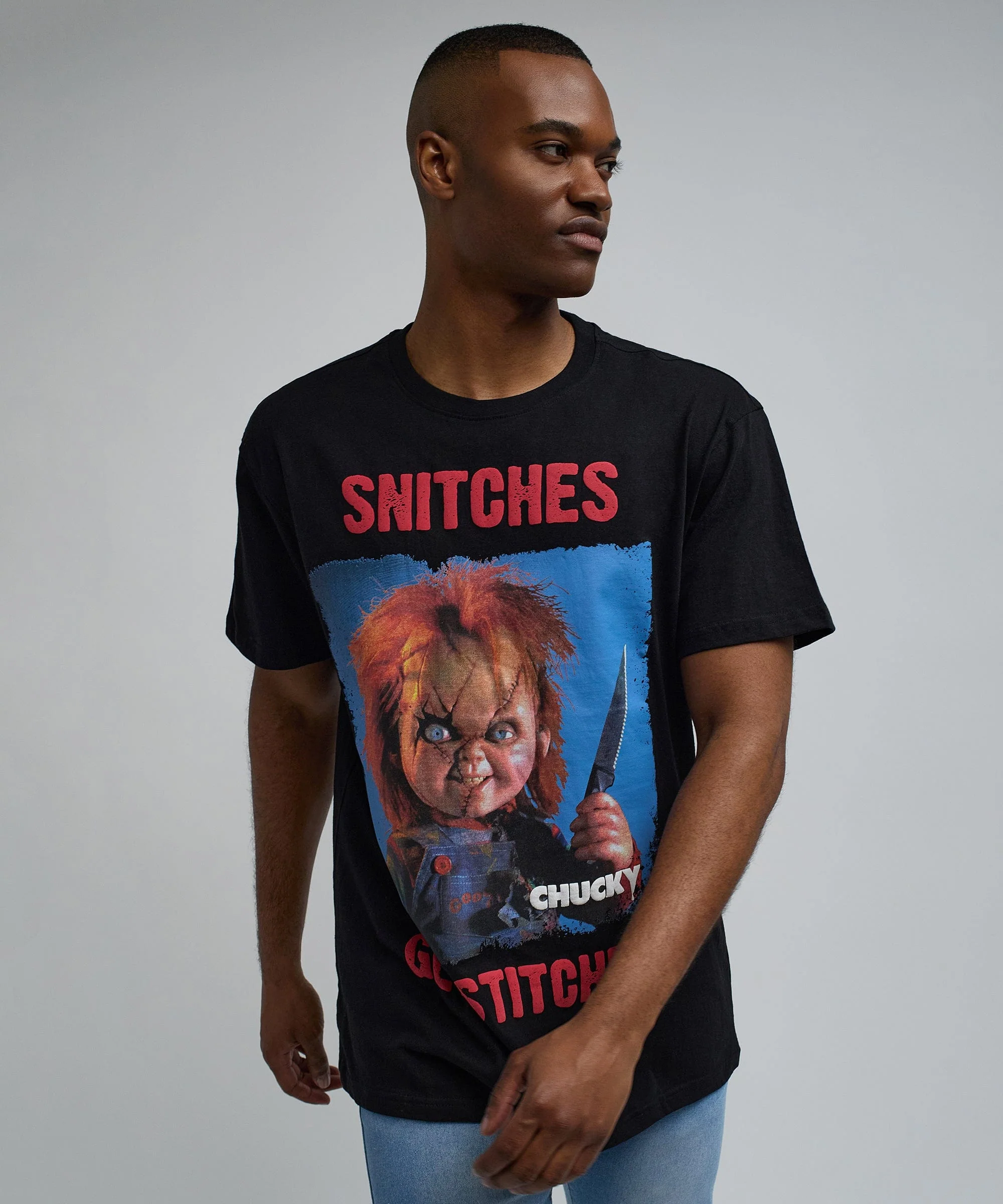 Chucky Snitches Short Sleeve Tee - Black - Image 9