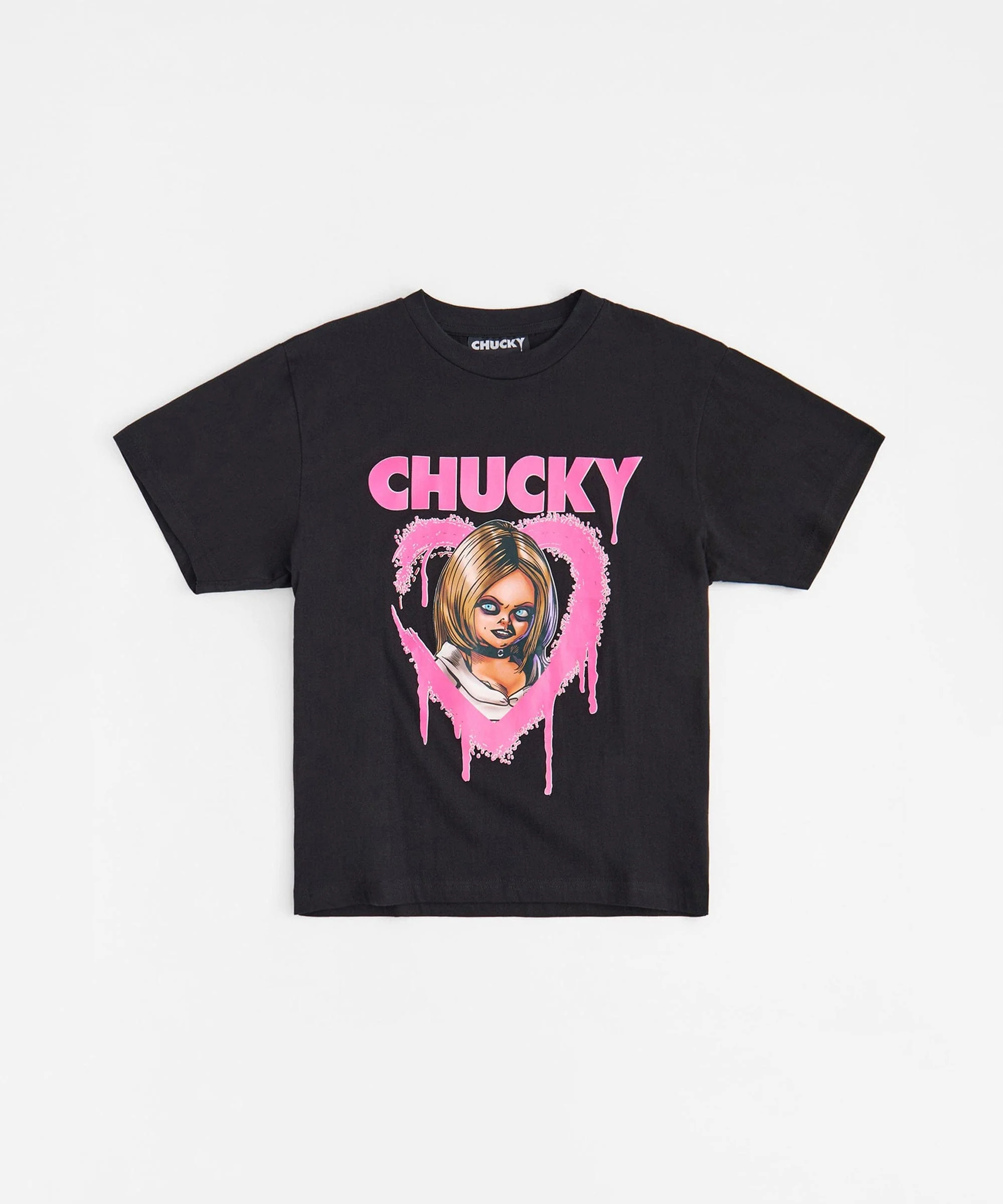 Women Chucky Tiffany Short Sleeve Tee - Black