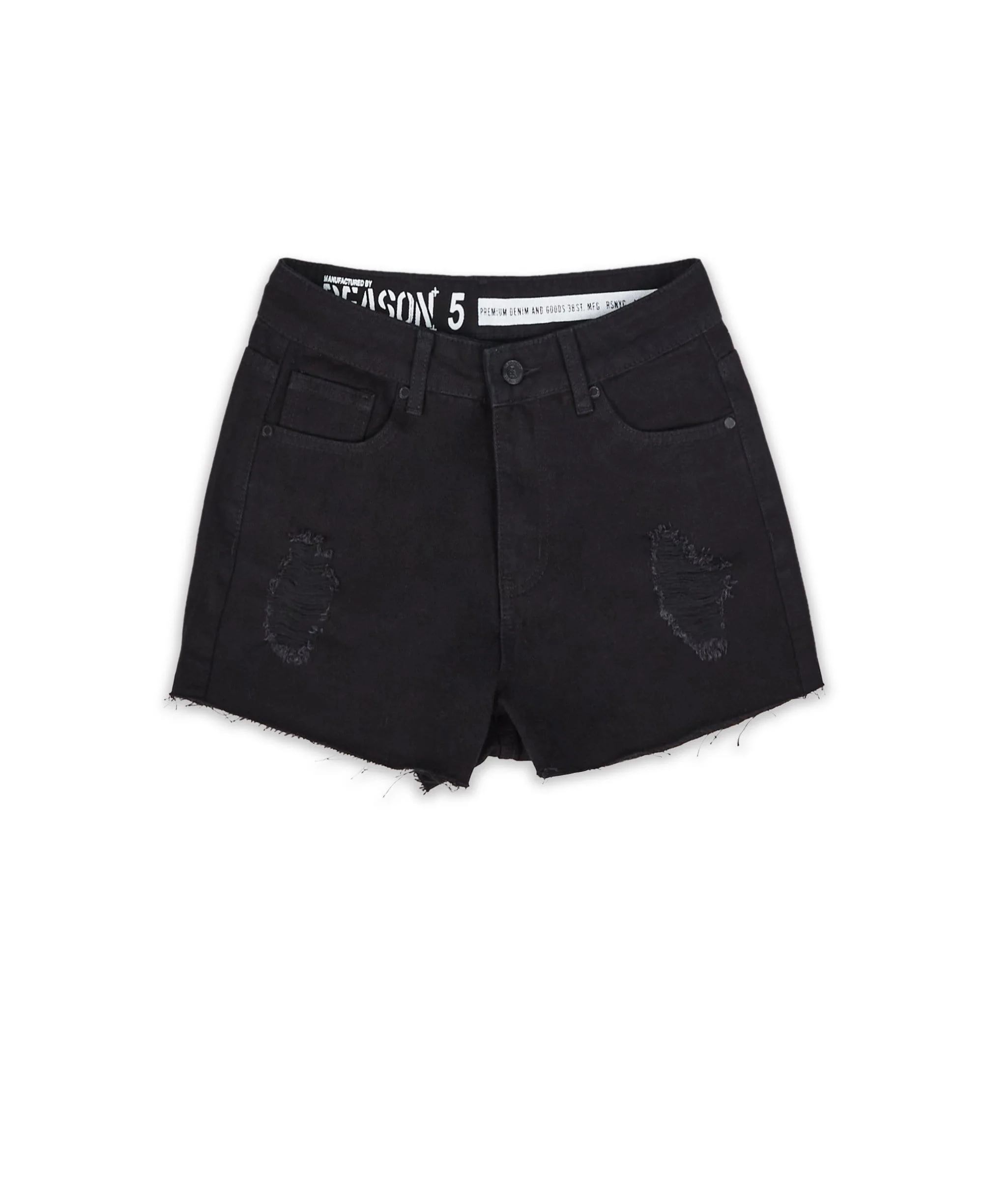 Womens Aria Denim Shorts