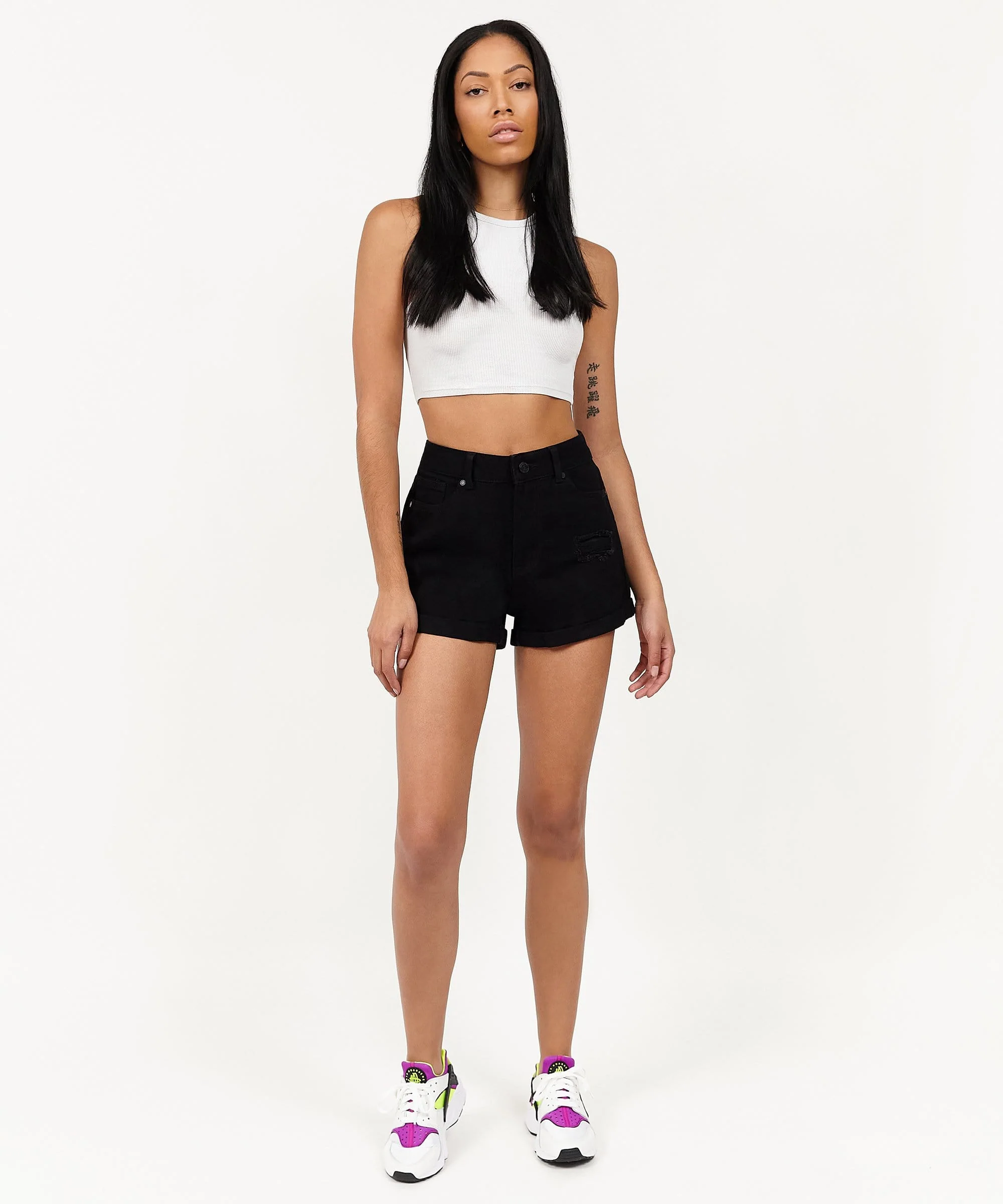 Womens Mila Denim Shorts - Image 6