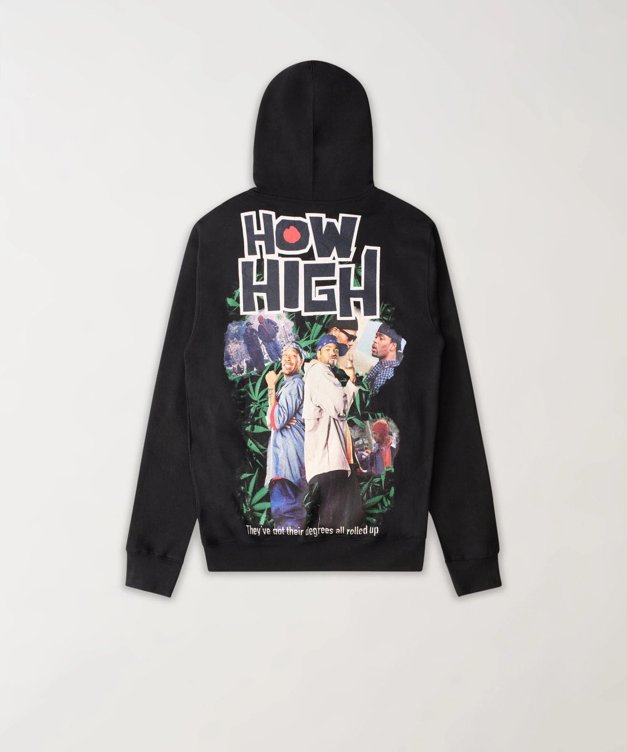 Degrees All Rolled Up How High Hoodie - Black