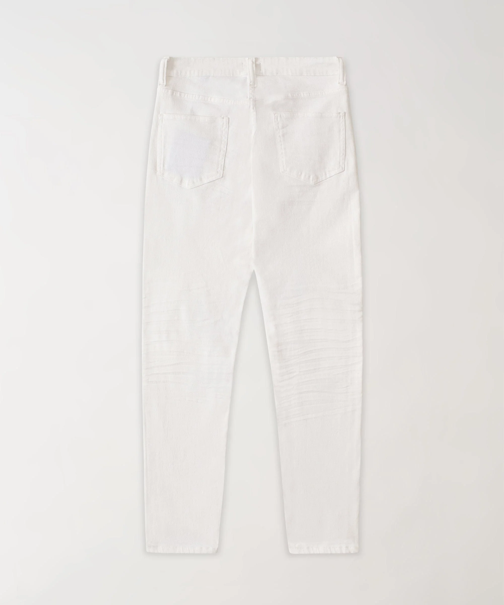 Destroyed Denim Jeans - White - Image 3