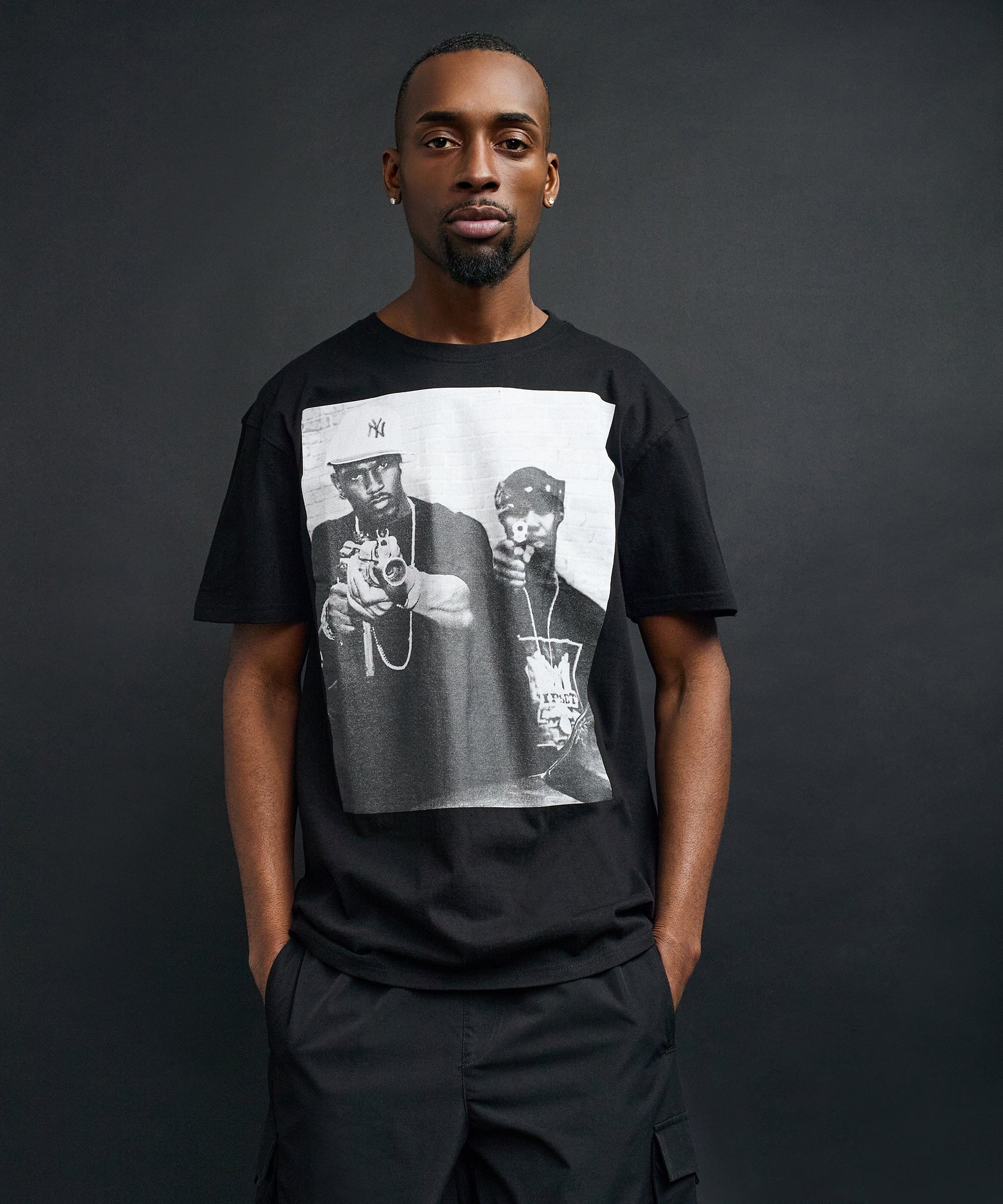 Bout It Street Short Sleeve Tee - Black - Image 2