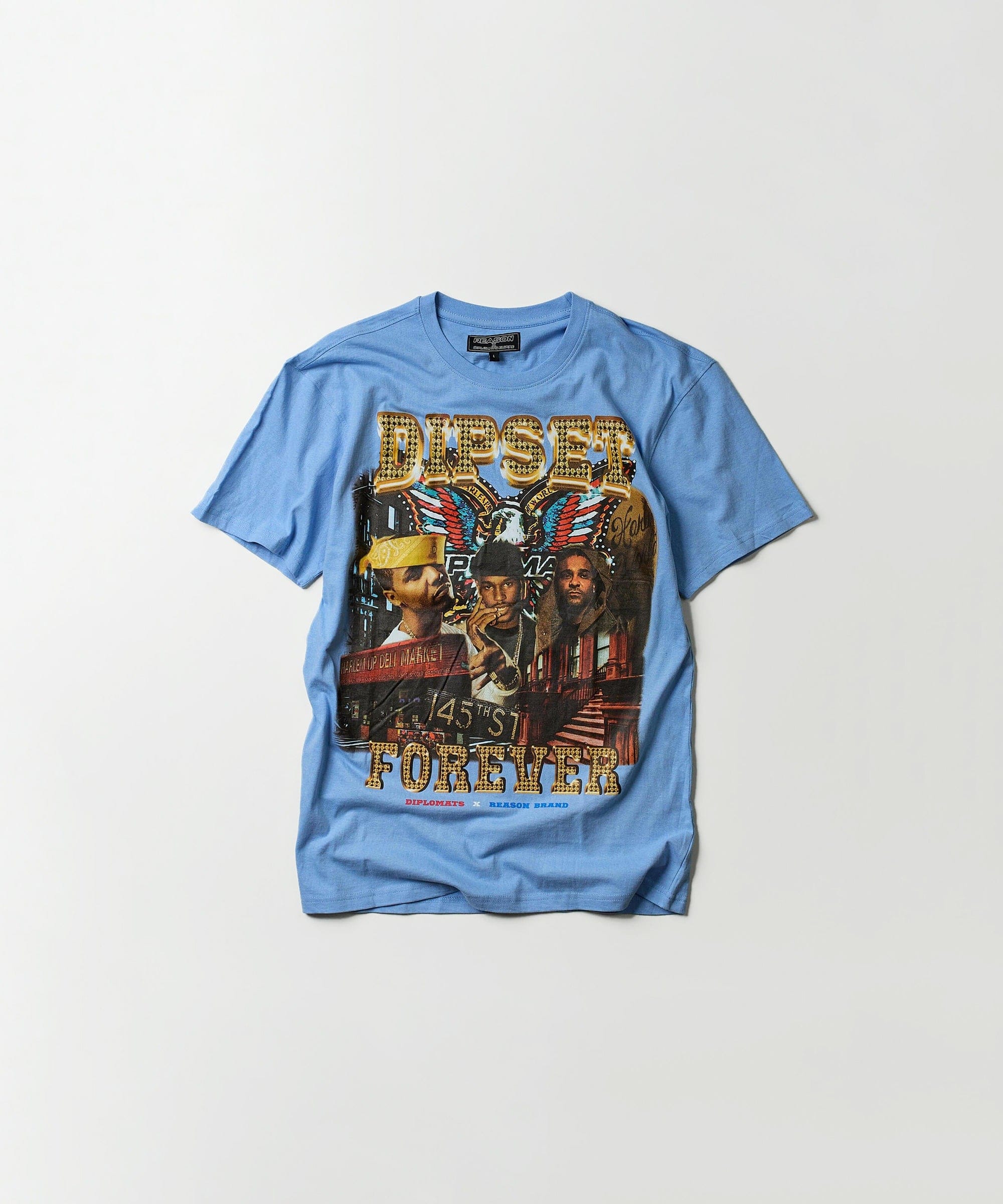 Forever Short Sleeve Tee - Light Blue