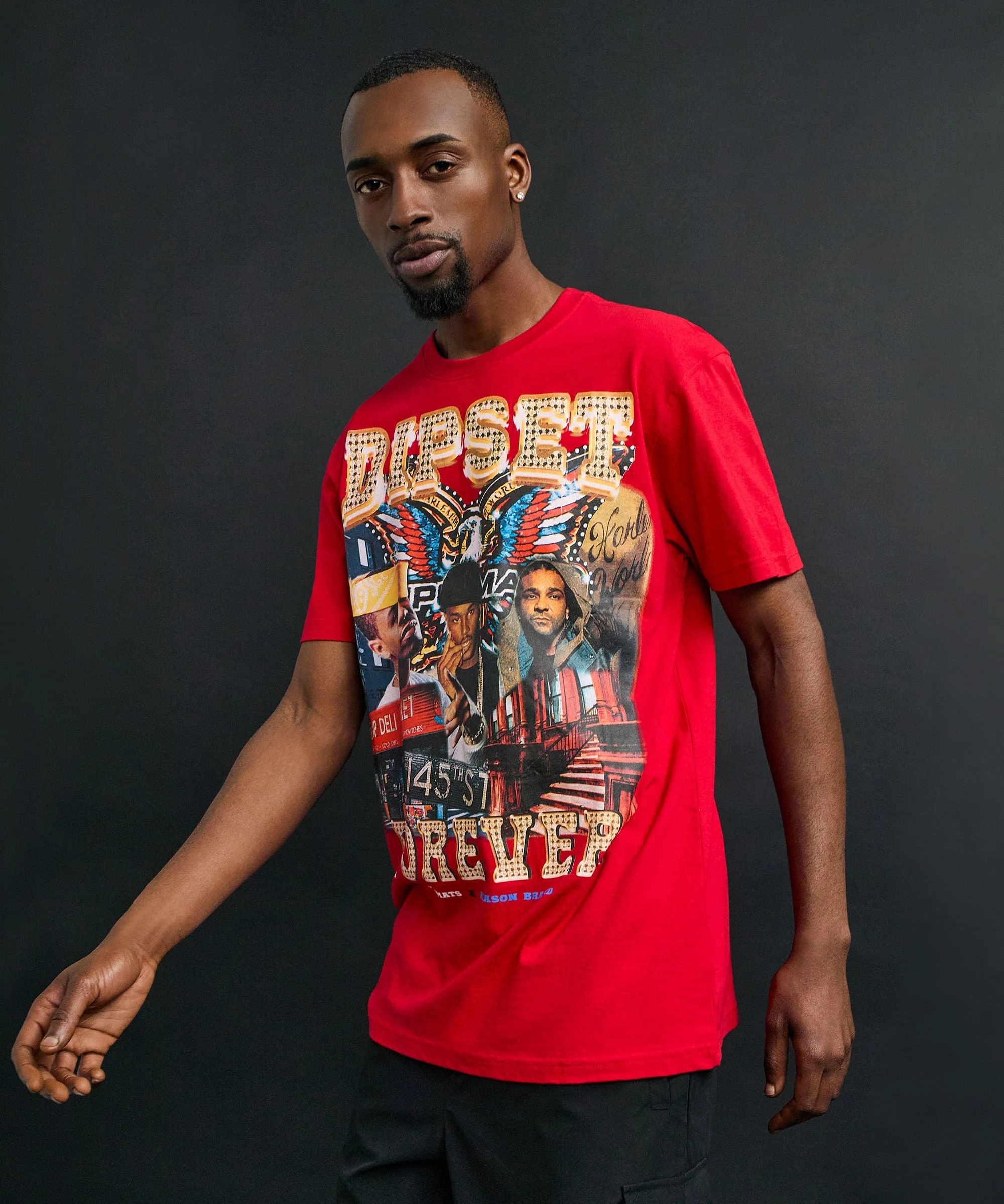 Forever Short Sleeve Tee - Red - Image 5