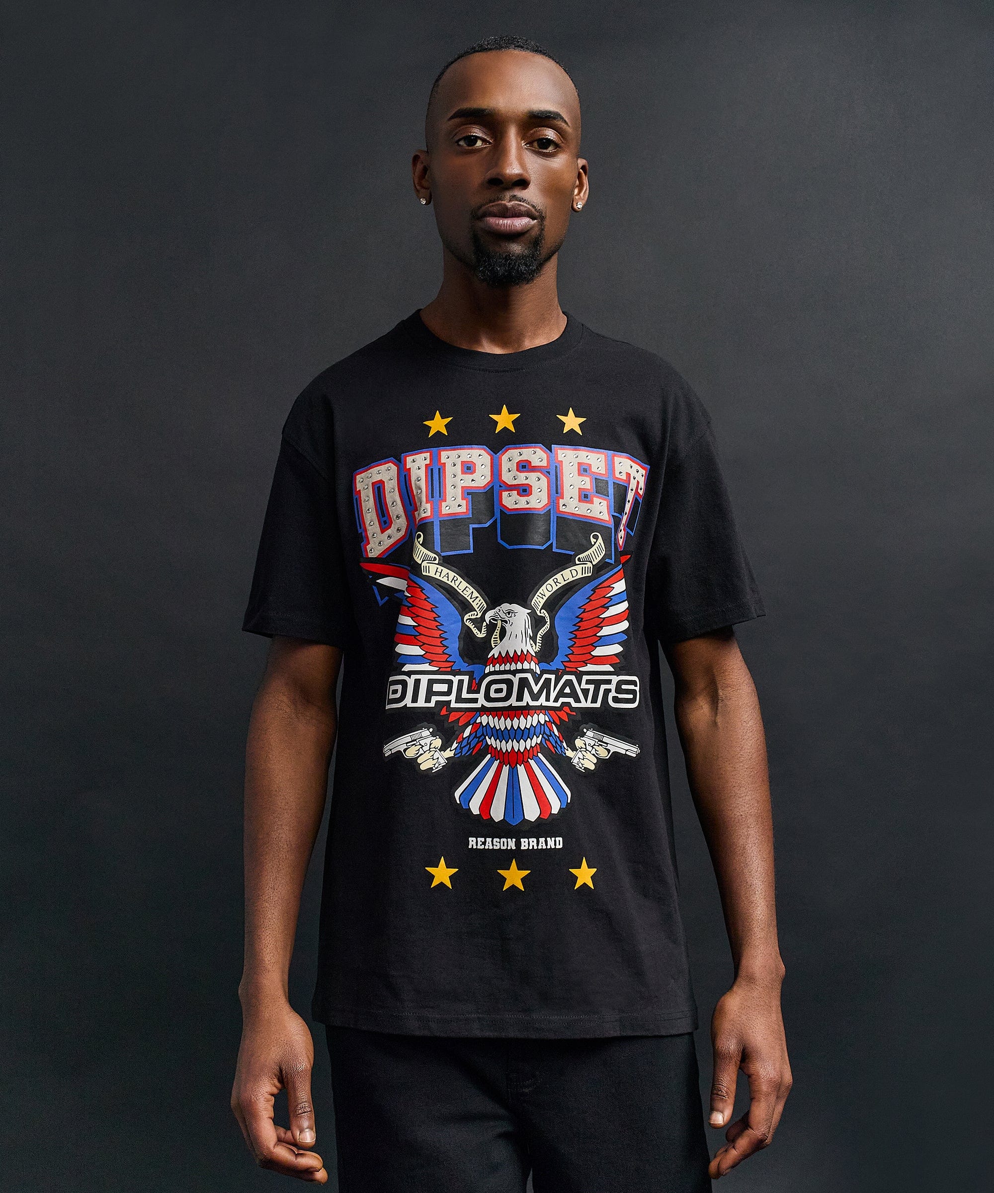 Eagle Members Short Sleeve Tee - Black - Image 2