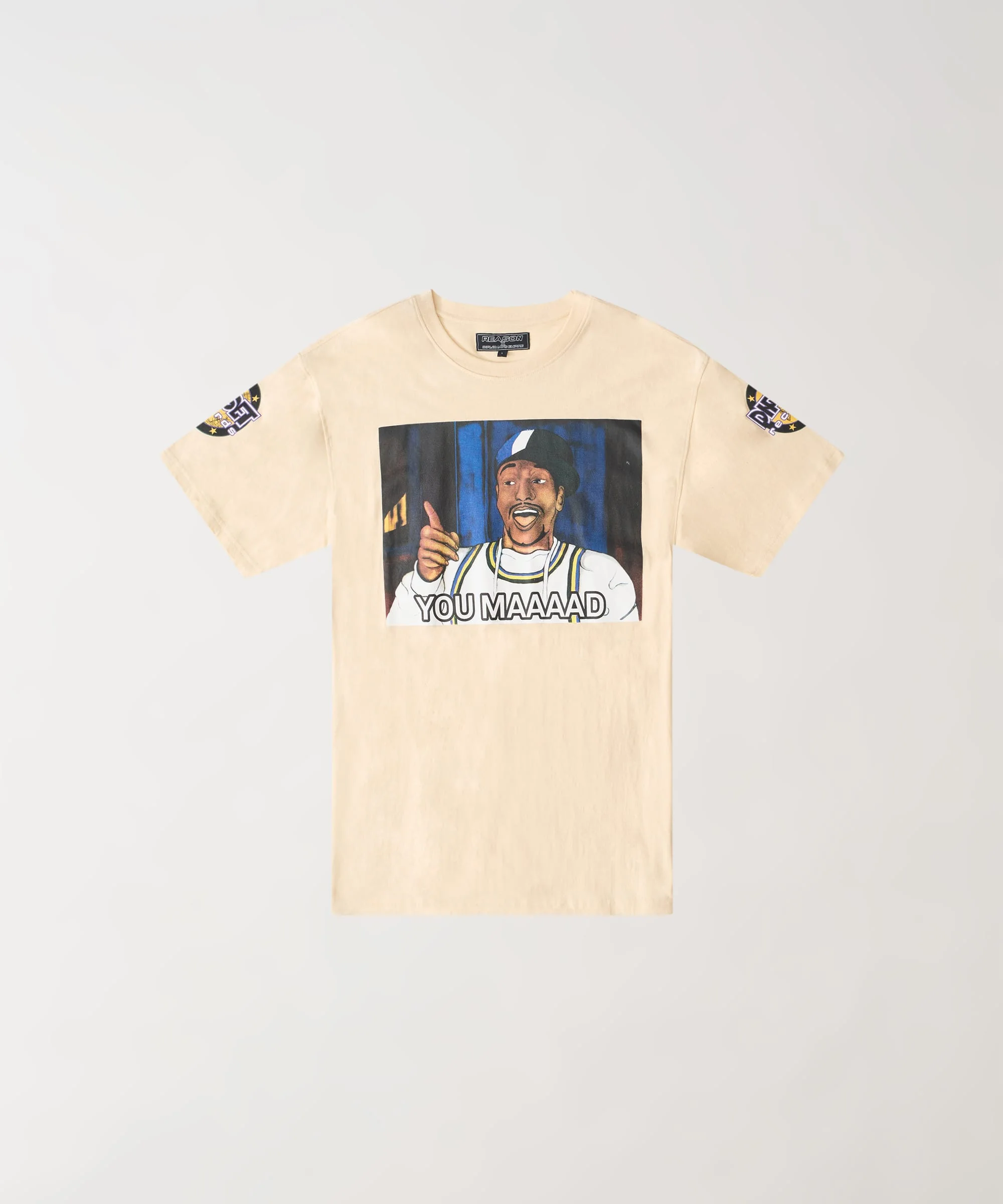 You Mad Short Sleeve Tee - Khaki