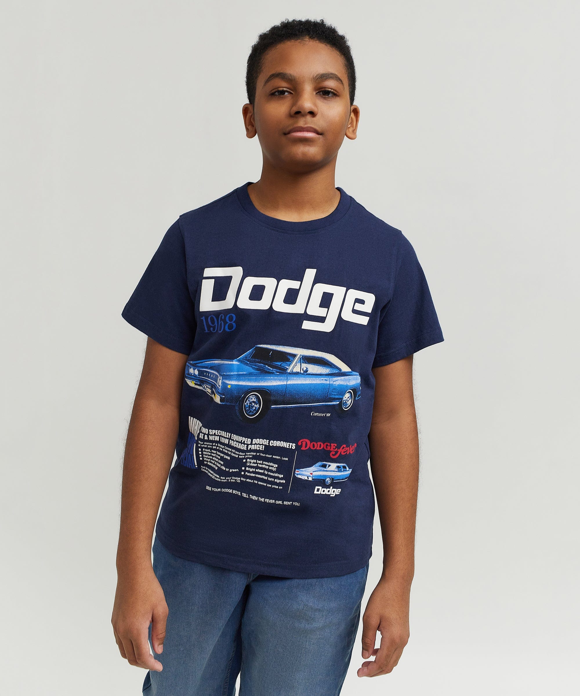 Kids Dodge Special Tee - Dark Blue - Image 4