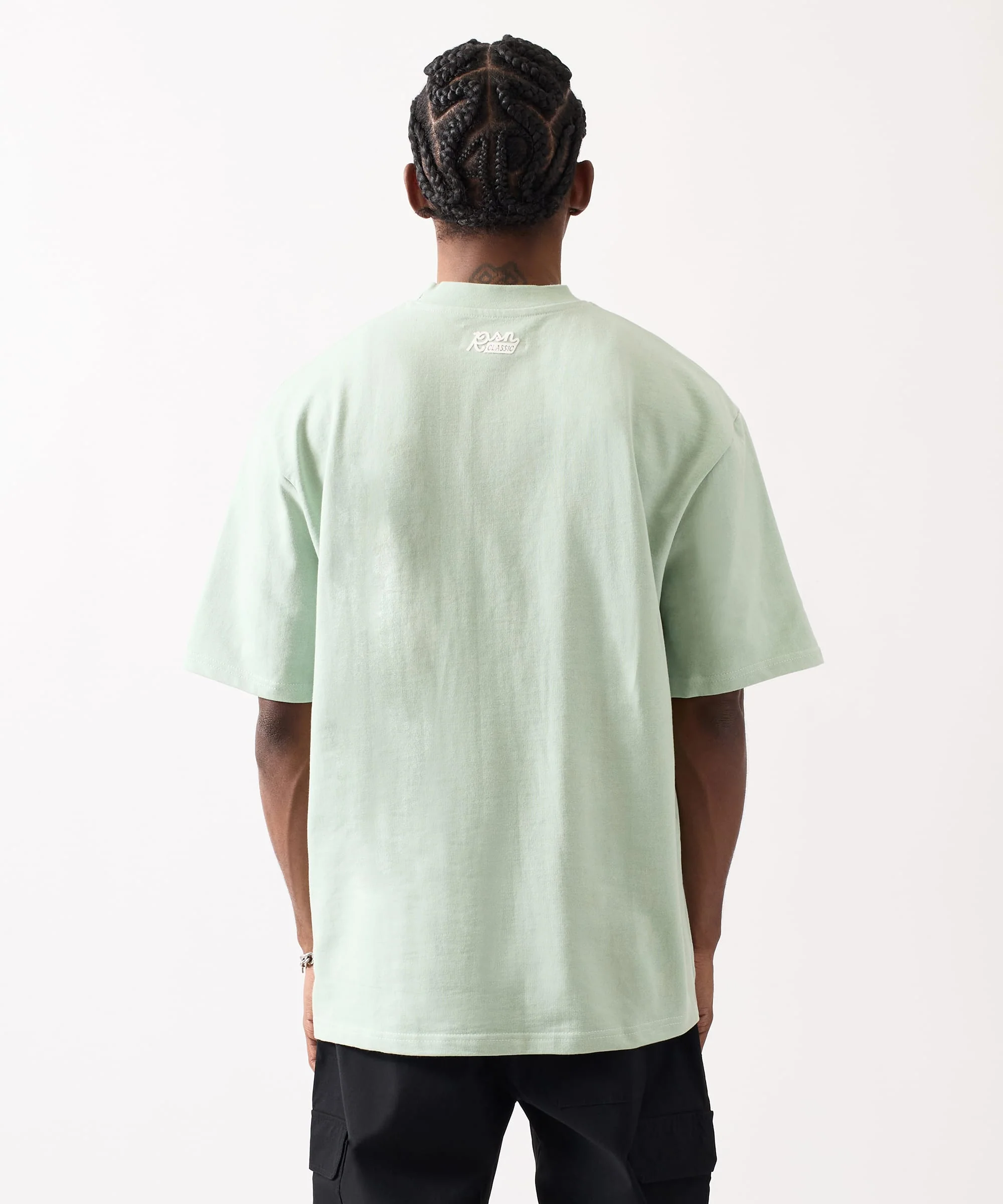 Essential Classic Short Sleeve Tee - Sage - Image 2