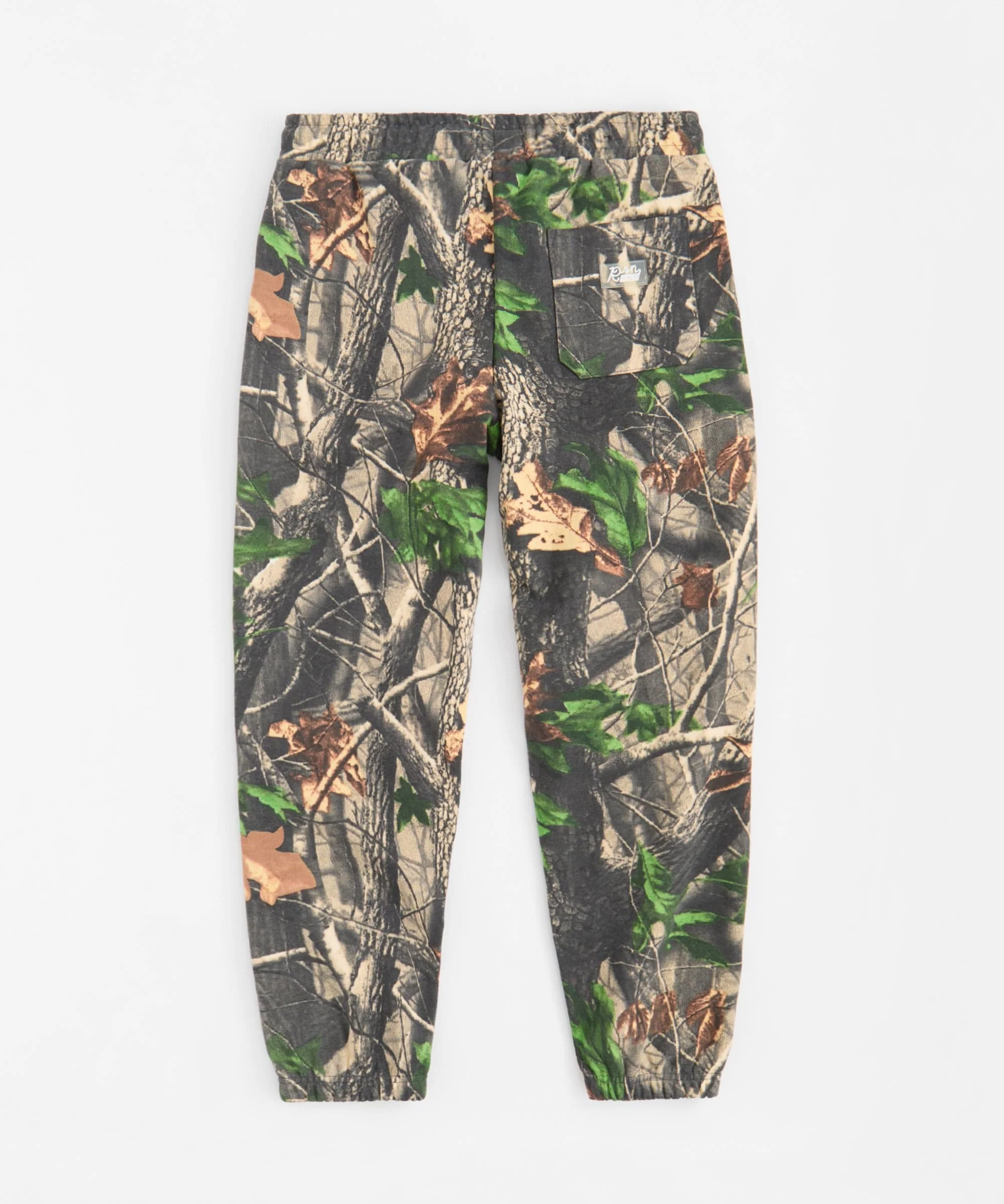 Essential Heavyweight Fleece Cinched Baggy Fit Sweats - Dark Brown Tree - Image 3