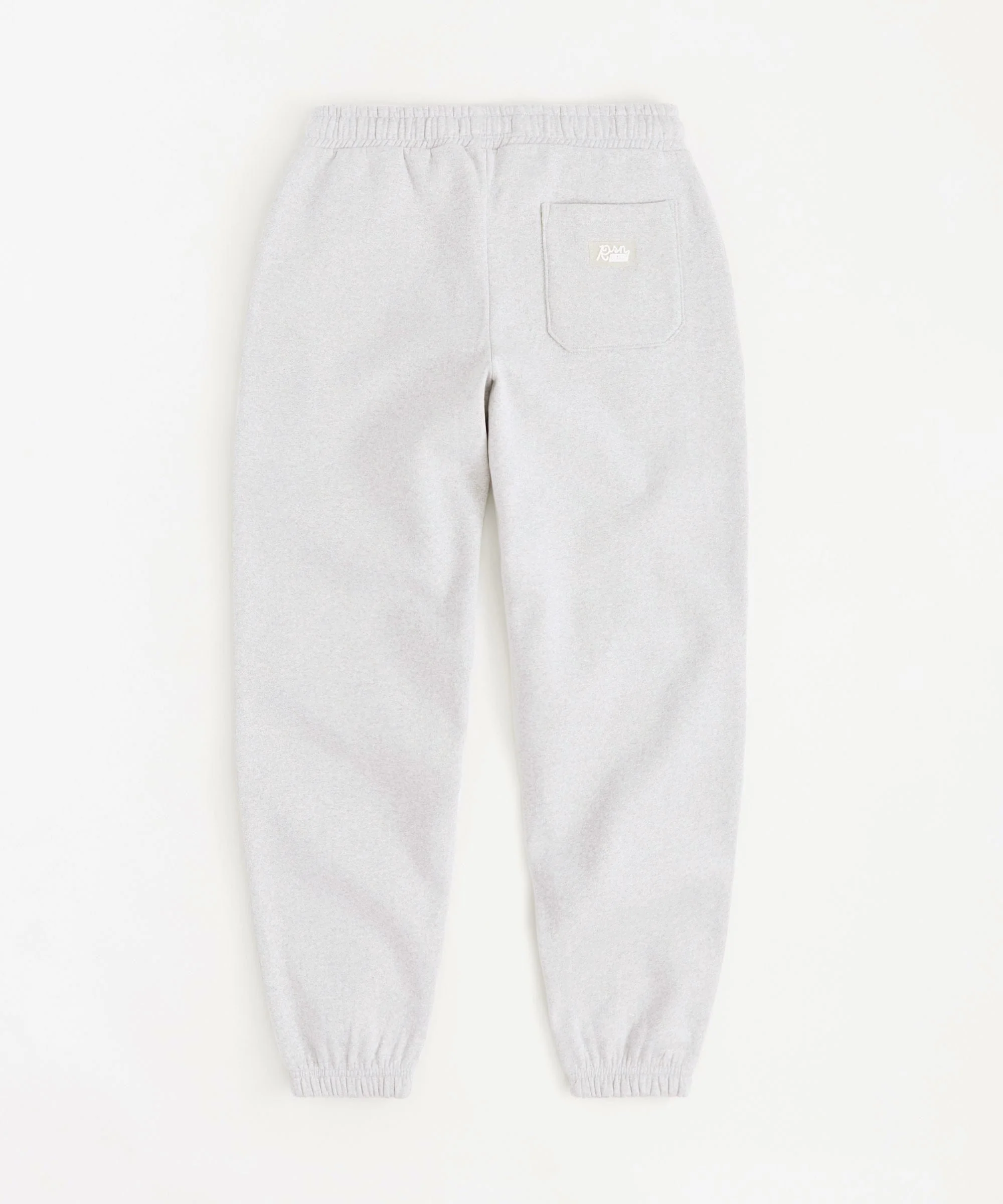 Essential Heavyweight Fleece Cinched Baggy Fit Sweats - Heather Grey - Image 2
