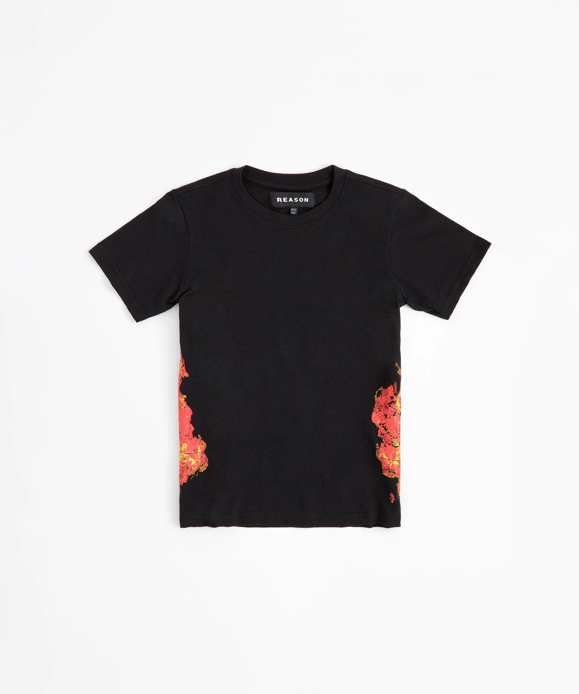 Fearless Flames Short Sleeve Tee - Black - Image 3