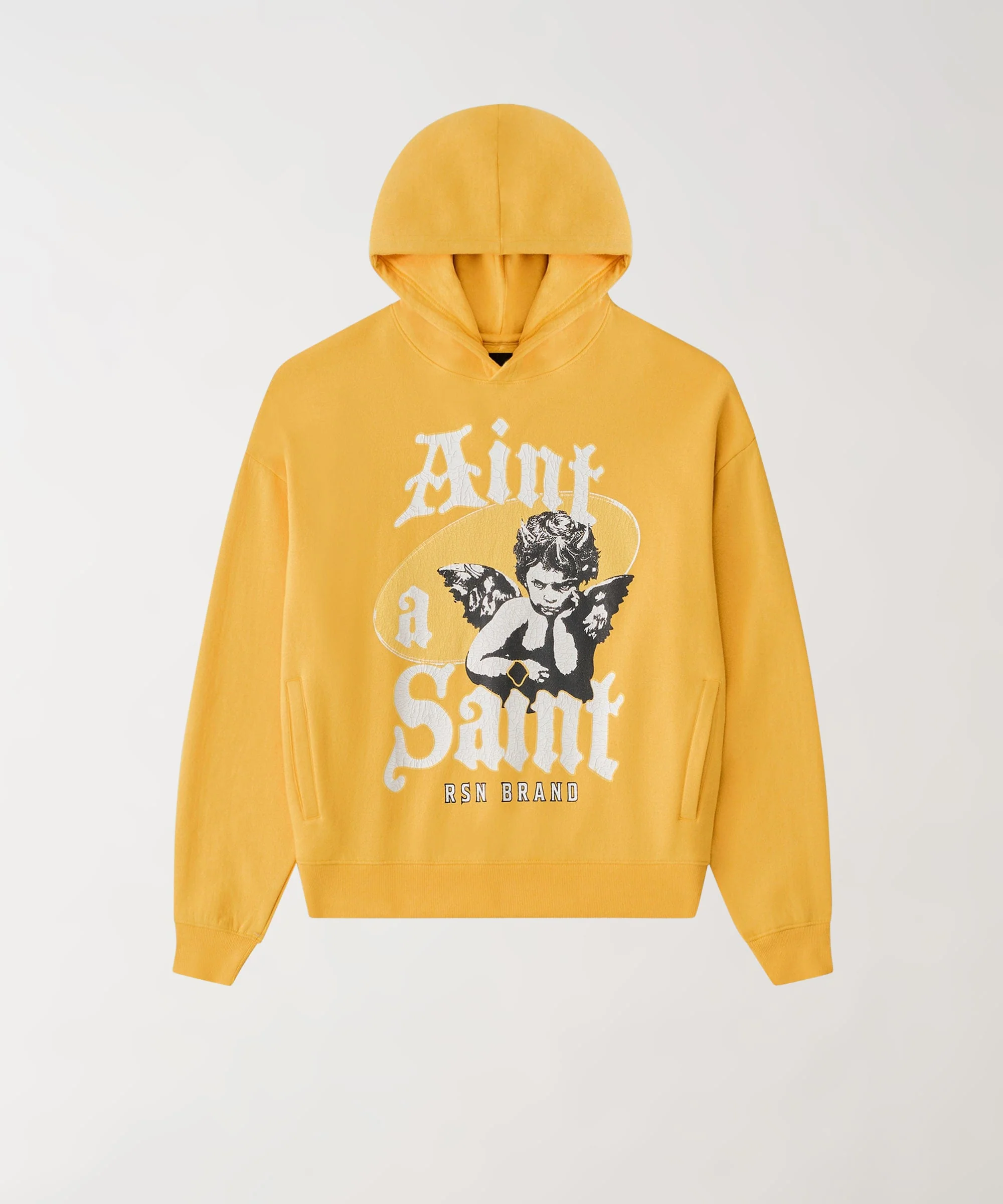 Ain't A Saint Hoodie - Yellow