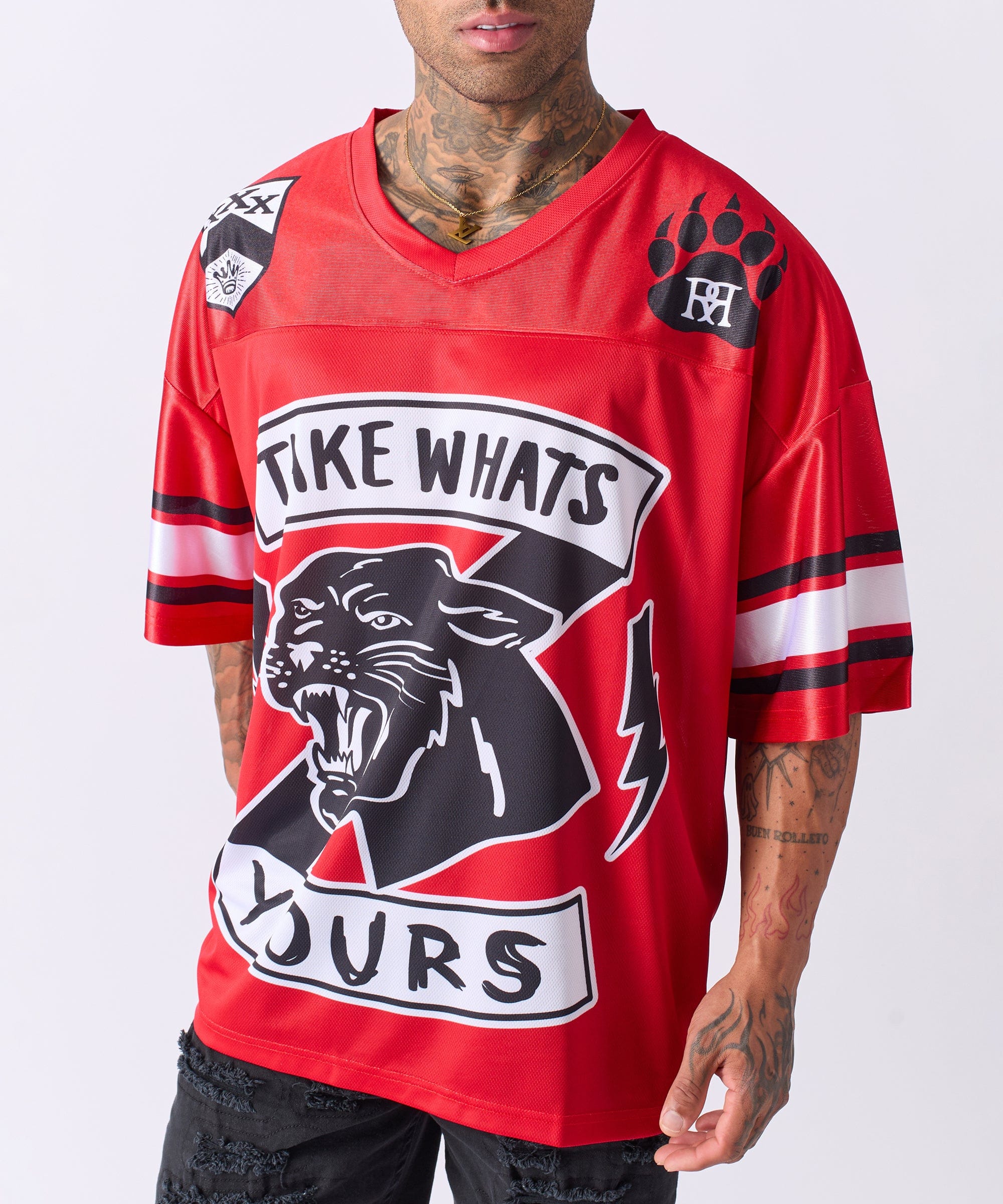 Football Jersey - Red - Image 2