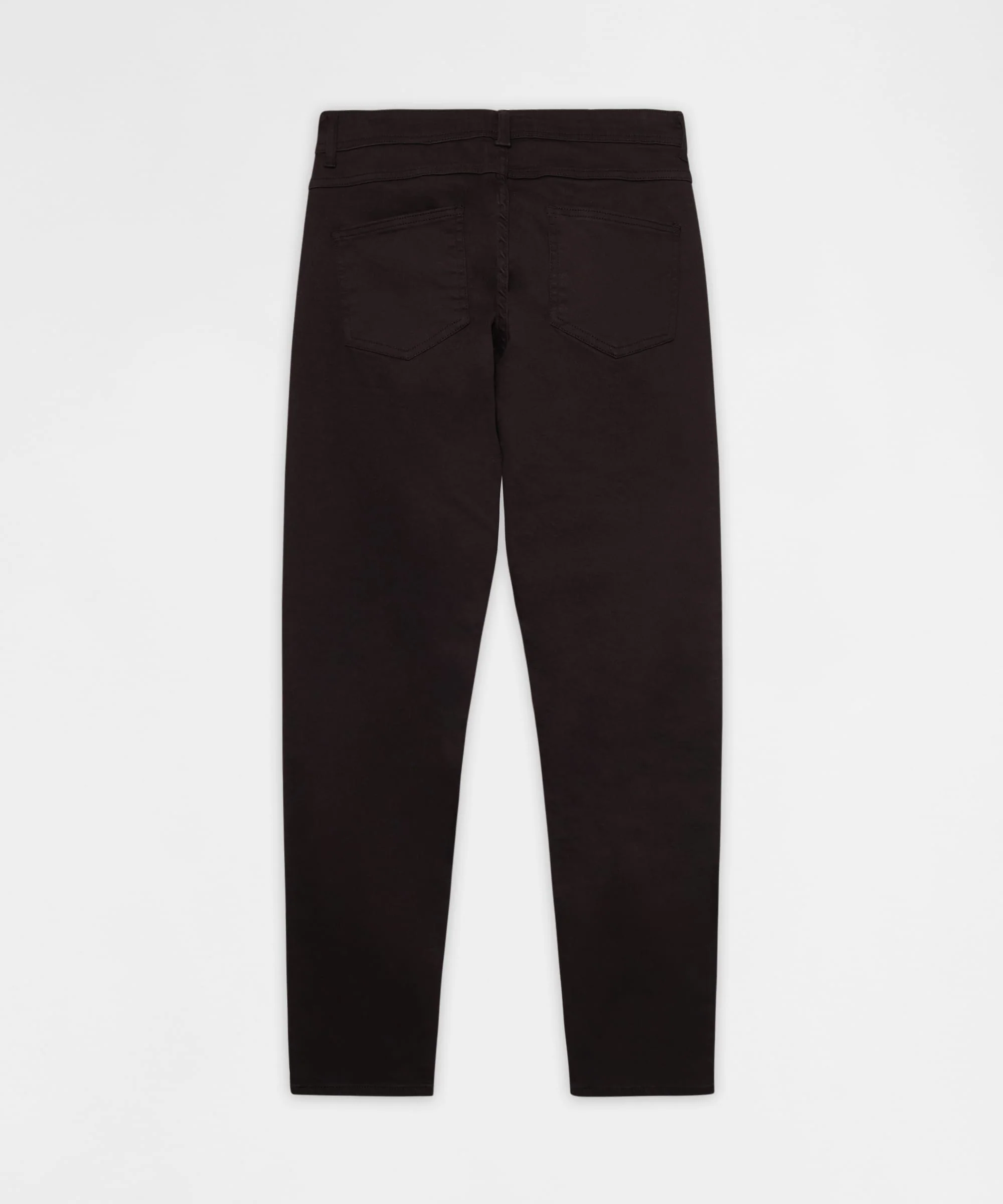 Frayed Layered Denim Jeans - Black - Image 3