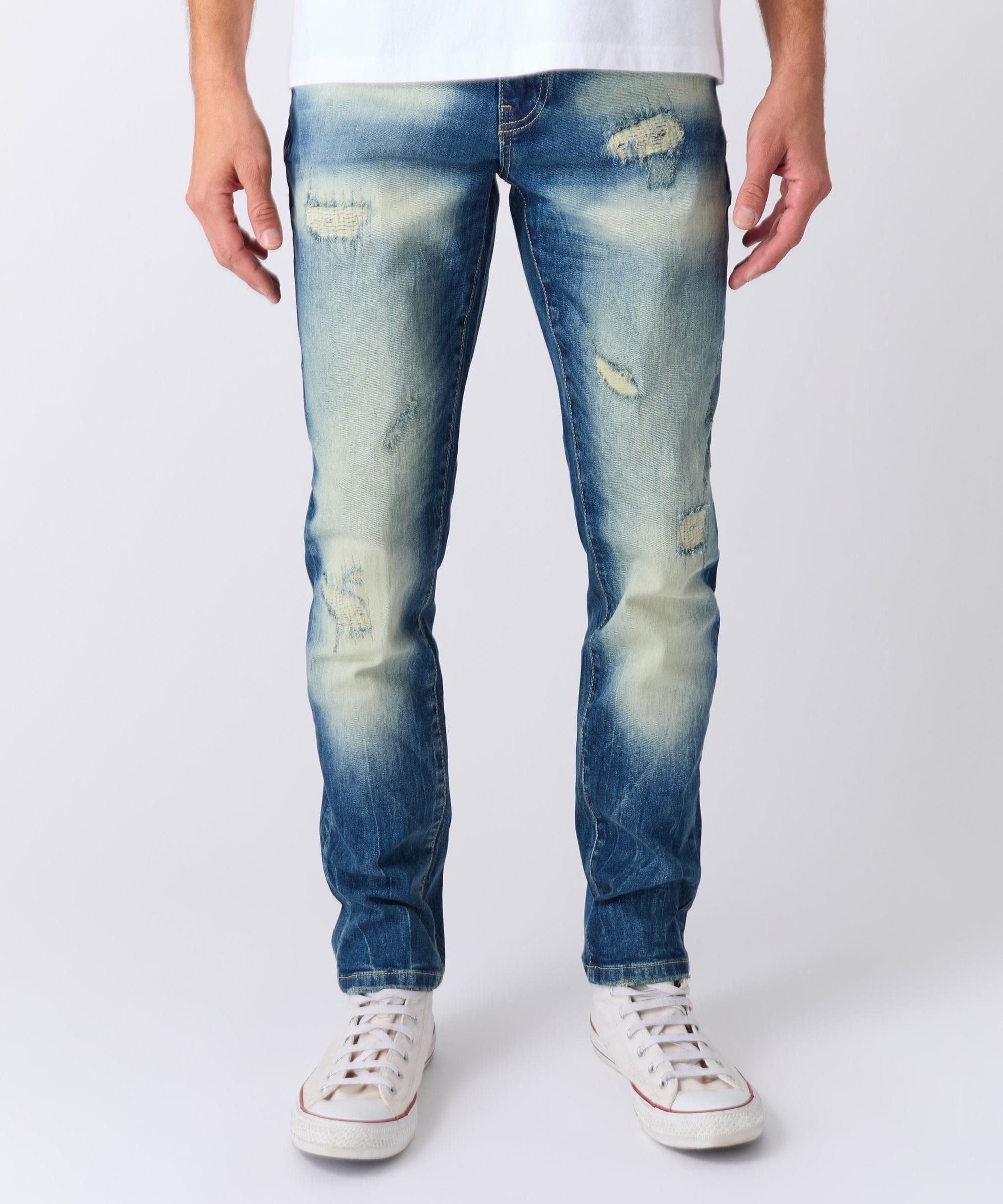 Ghost Town Denim Jeans - Dark Blue