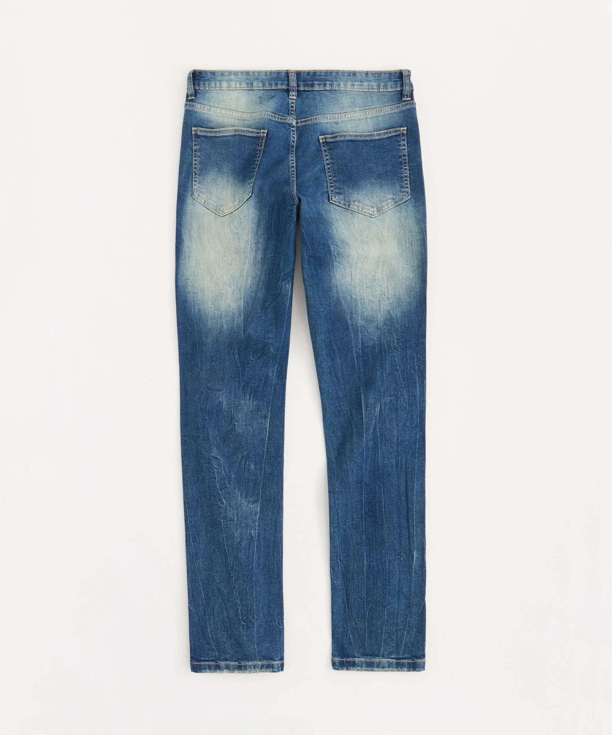 Ghost Town Denim Jeans - Dark Blue - Image 4