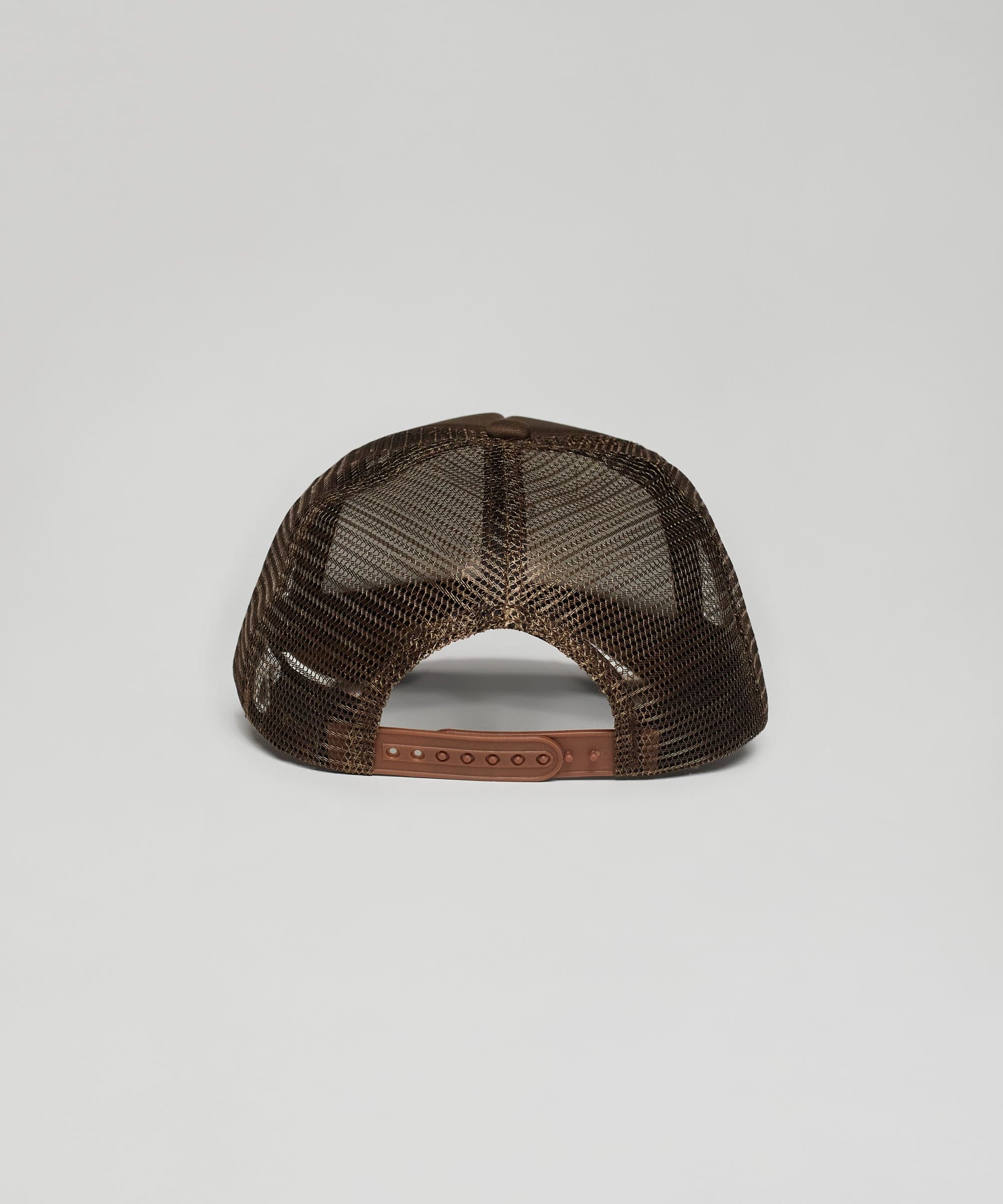 Given Print Trucker Hat - Brown - Image 3