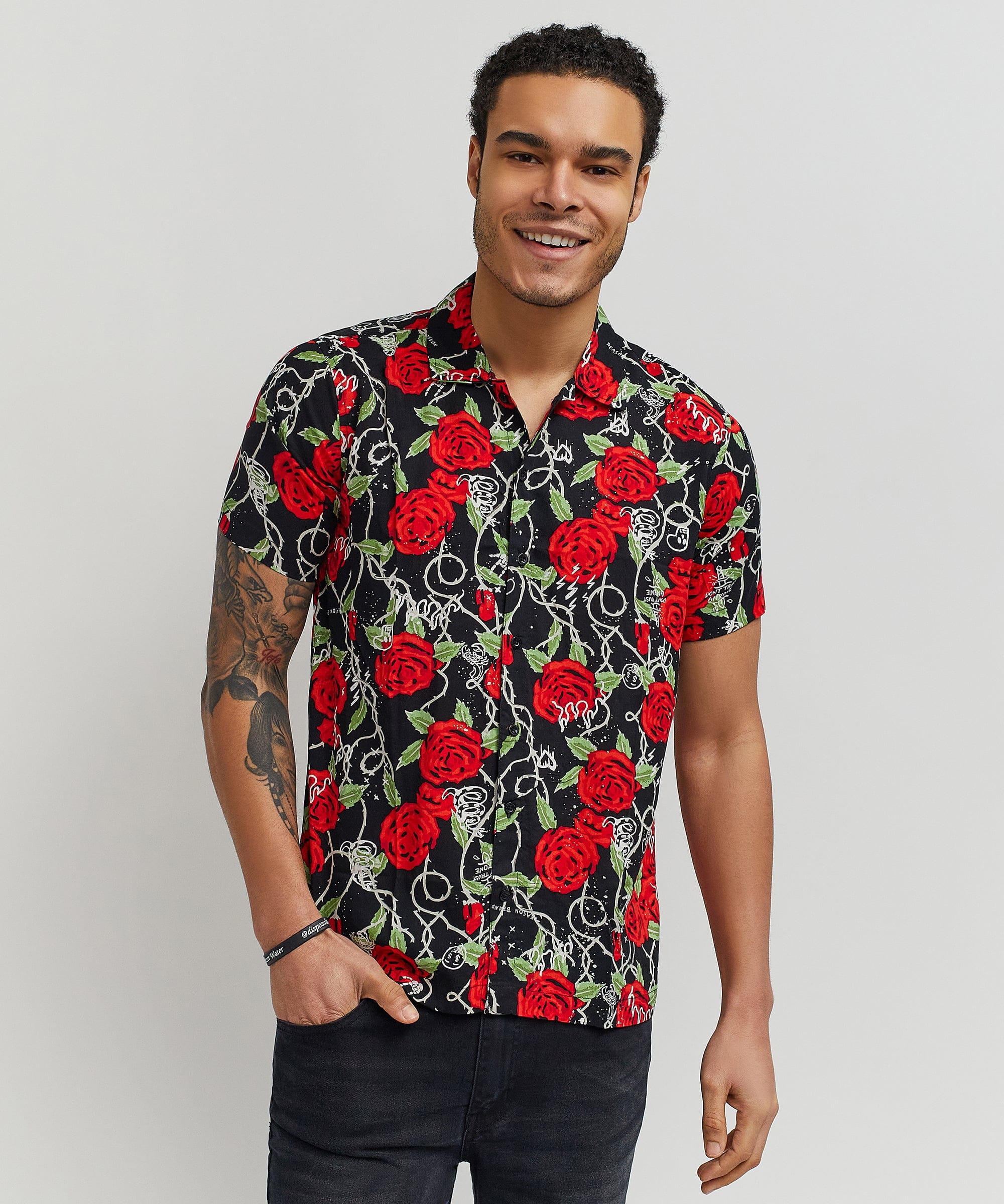Harper Shirt Allover Print Short Sleeve Shirt - Image 3