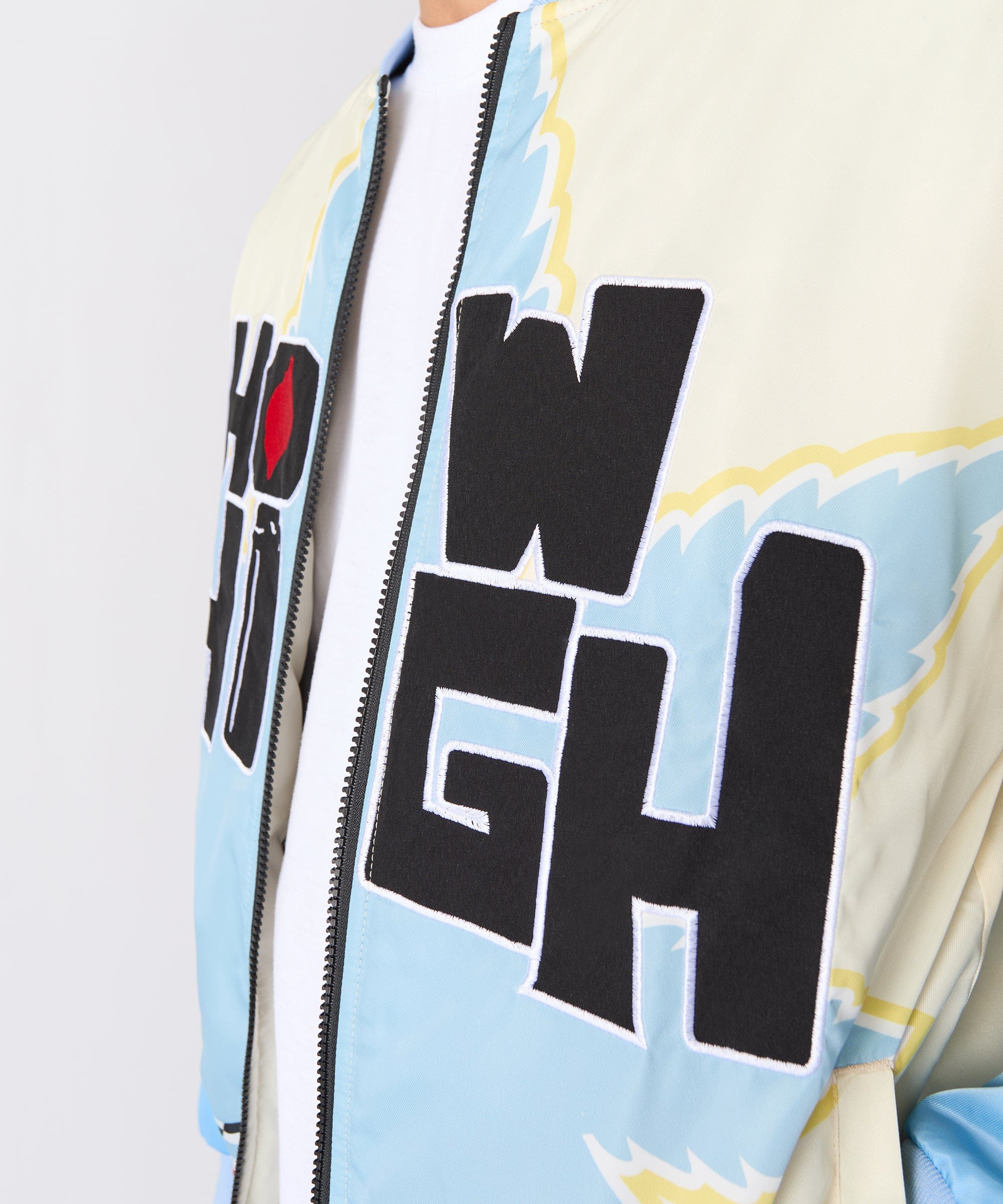 How High Applique Racing Jacket - Image 5