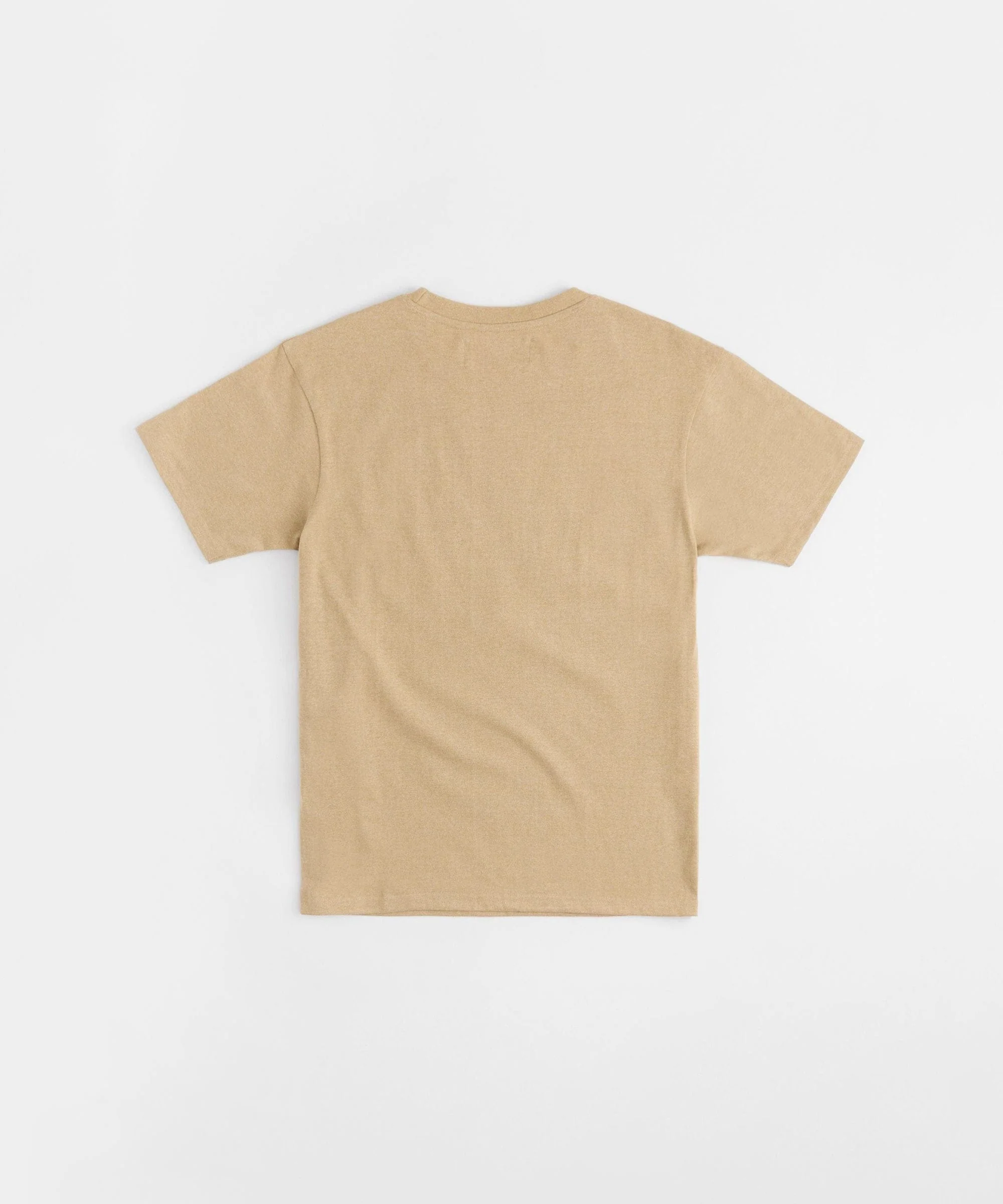 How High Degrees Embroidered Short Sleeve Tee - Tan - Image 2