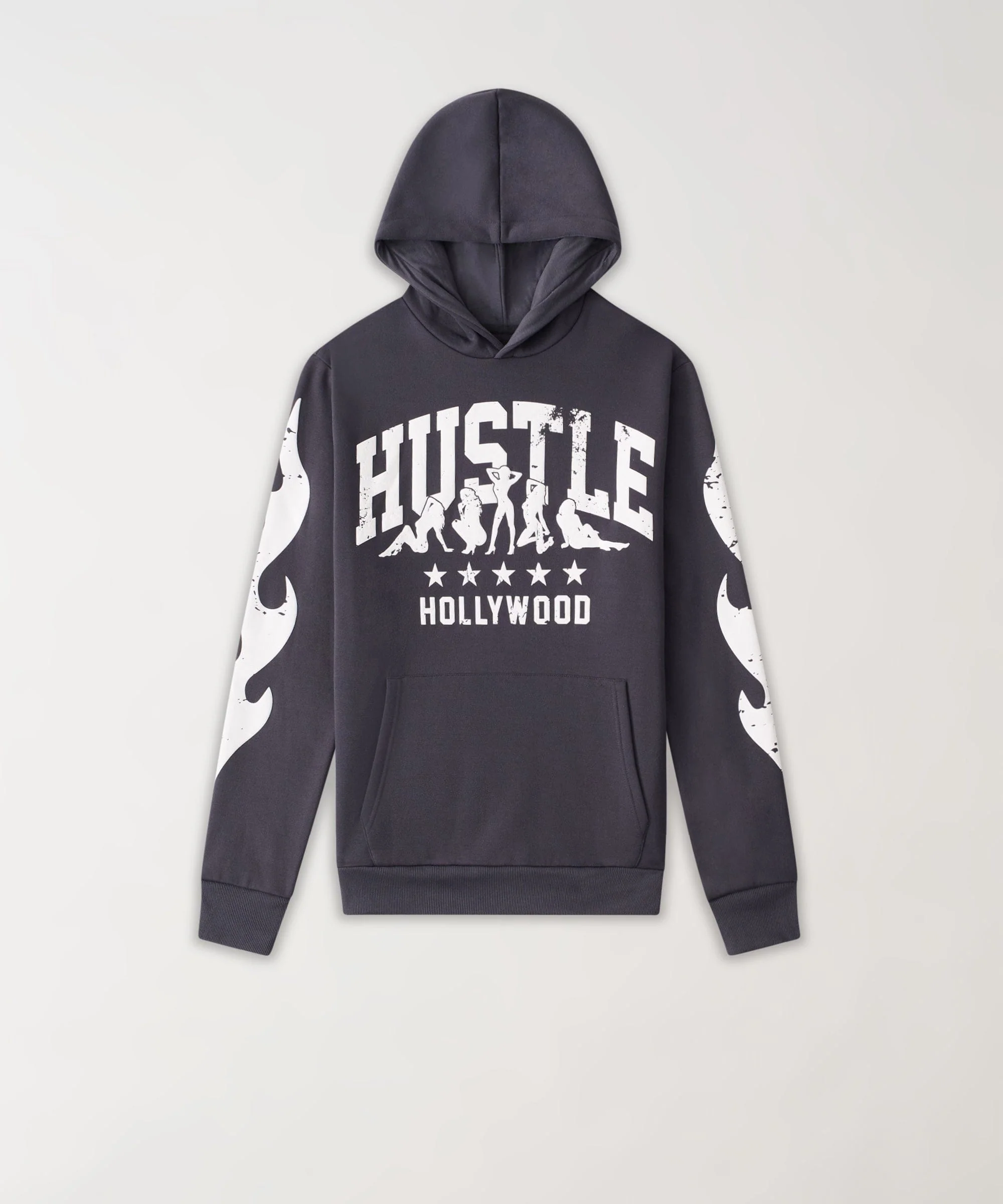 Hustle Hollywood Hoodie - Black