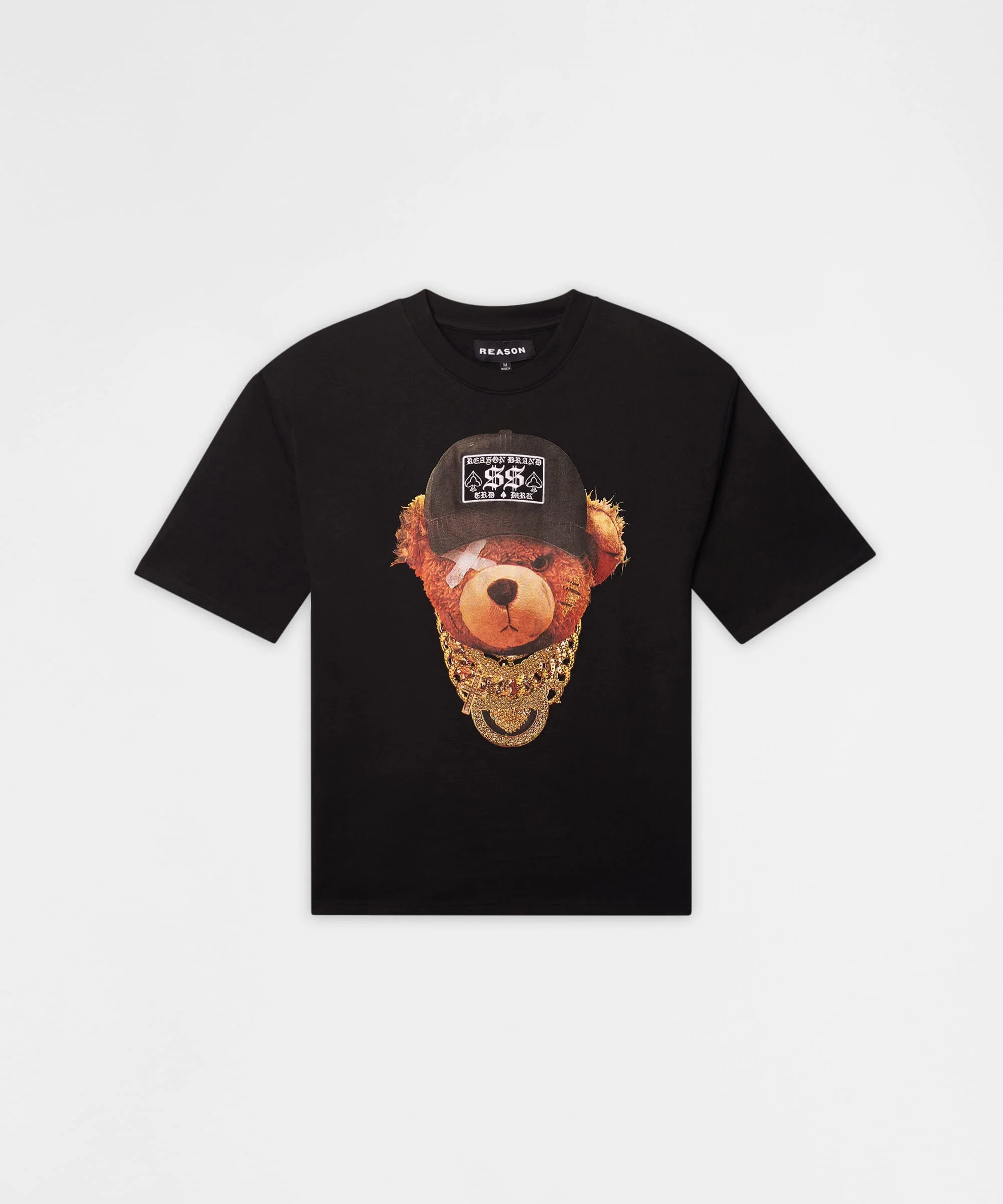 Iced Out Teddy Short Sleeve Tee - Black - Image 2