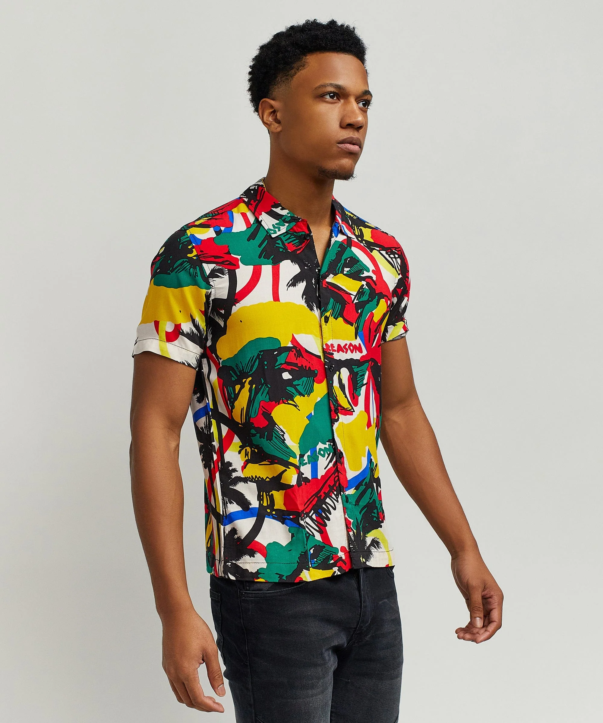 Isle Allover Print Short Sleeve Shirt - Image 2