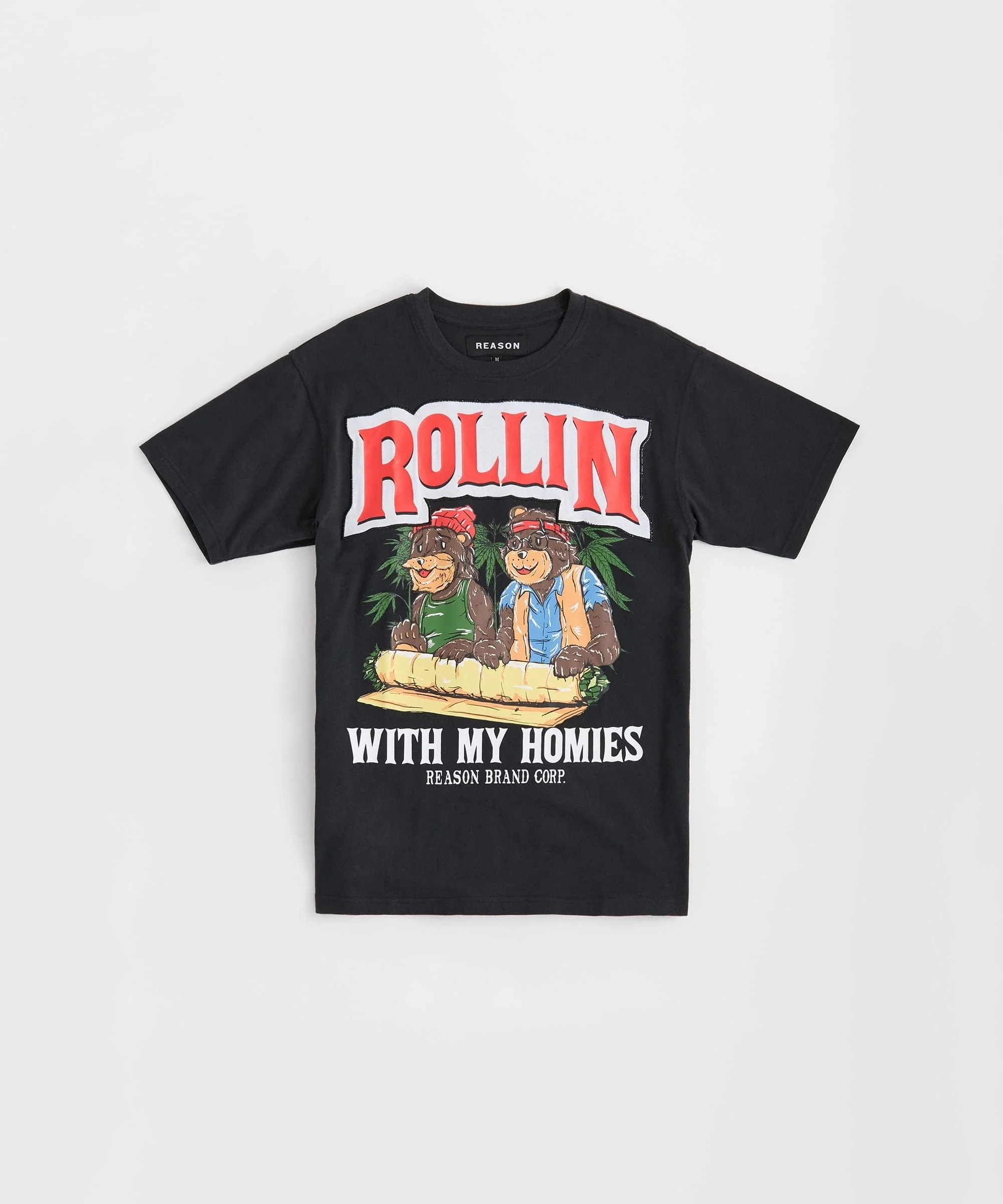 Keep Rollin On Short Sleeve Tee - Black