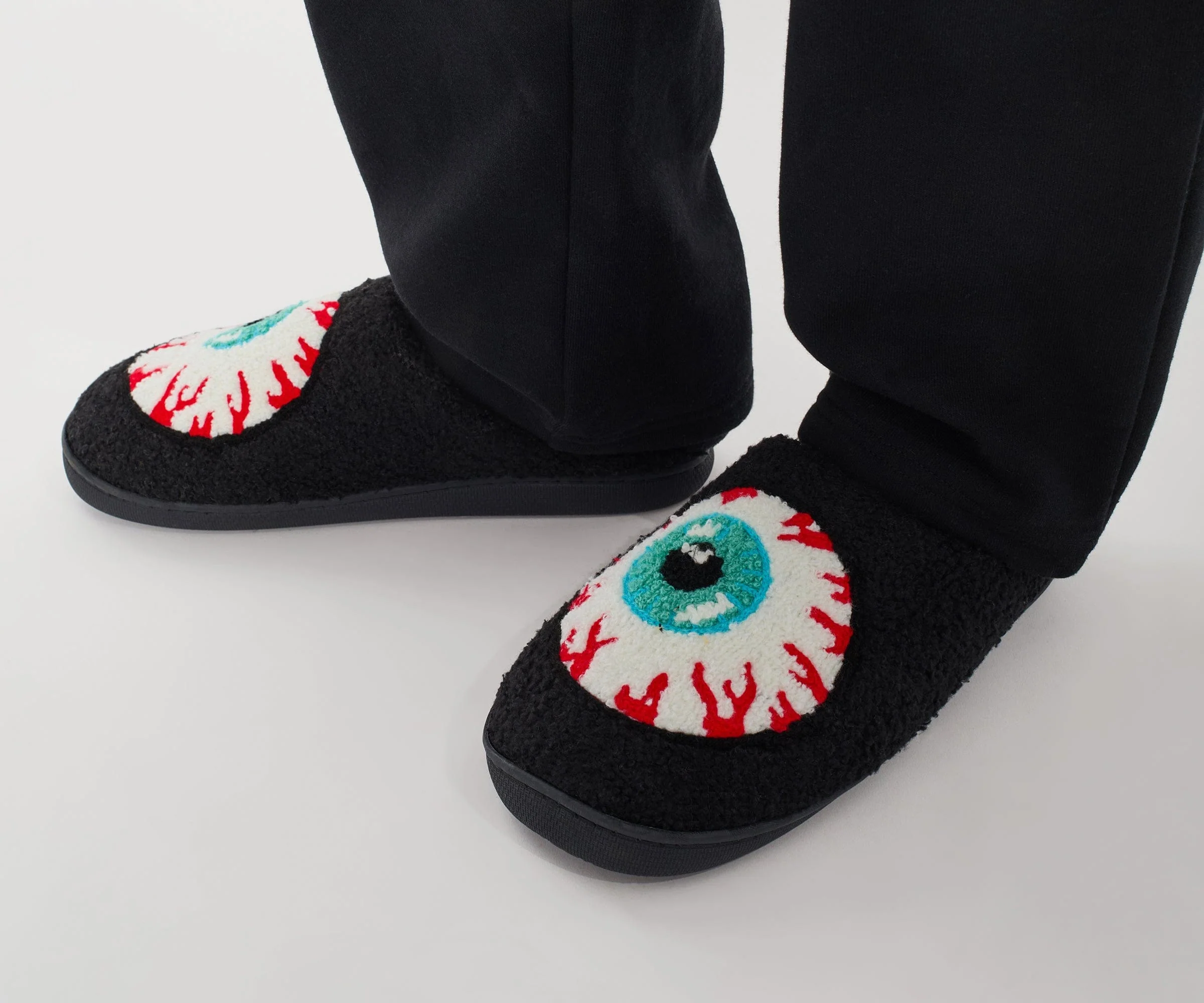 Keep Watch Slippers - Black - Image 2