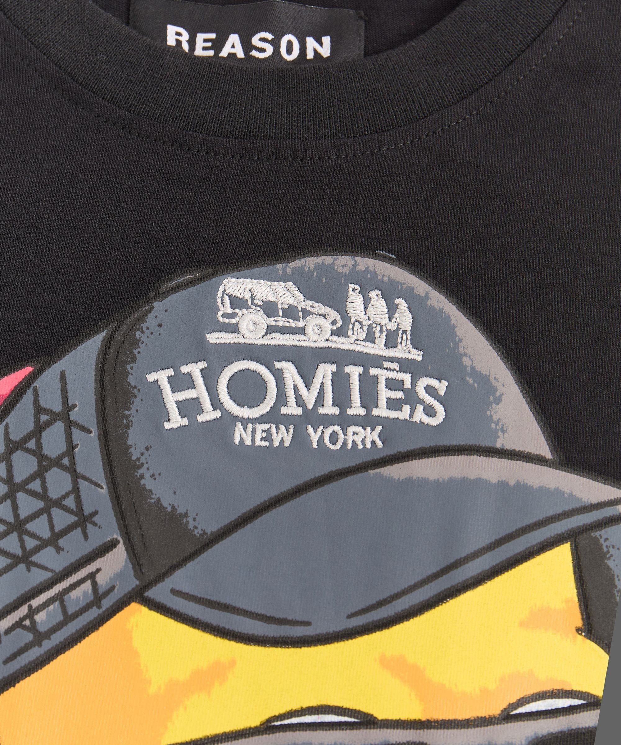 Kids Homies Short Sleeve Tee - Black - Image 2