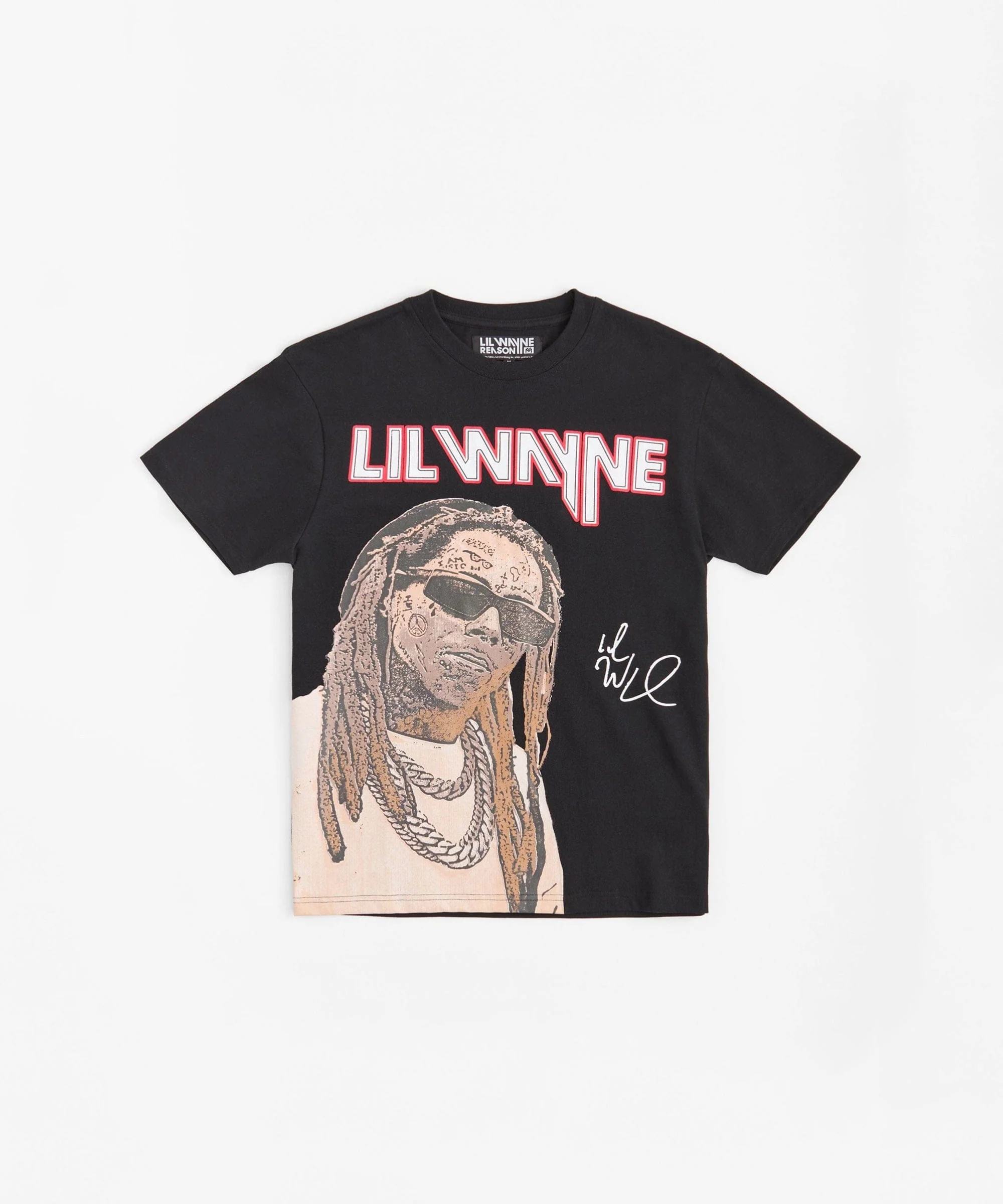 Kids Lil Wayne Short Sleeve Tee - Black