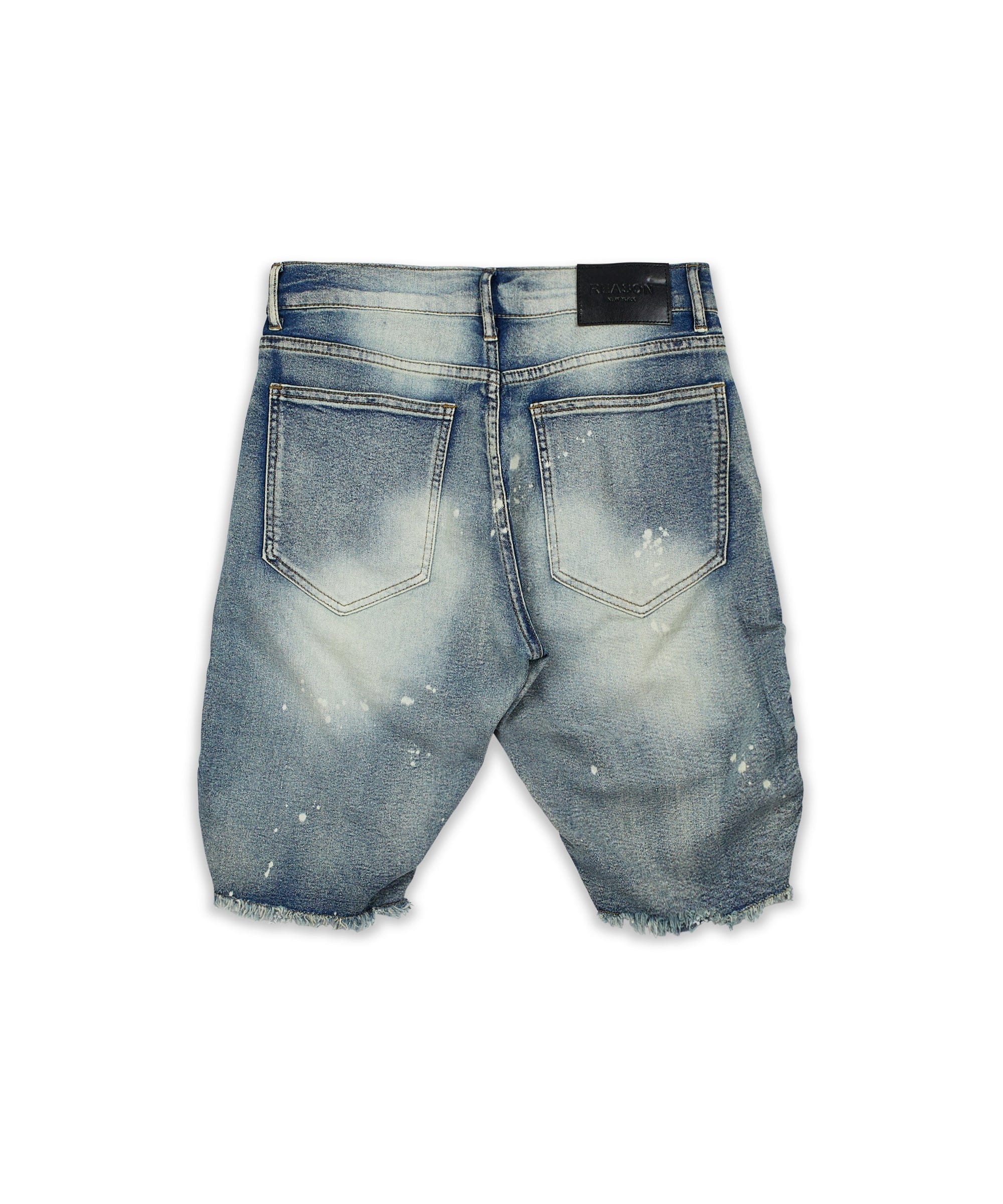 Kids Mini Hiram Denim Shorts - Blue - Image 2