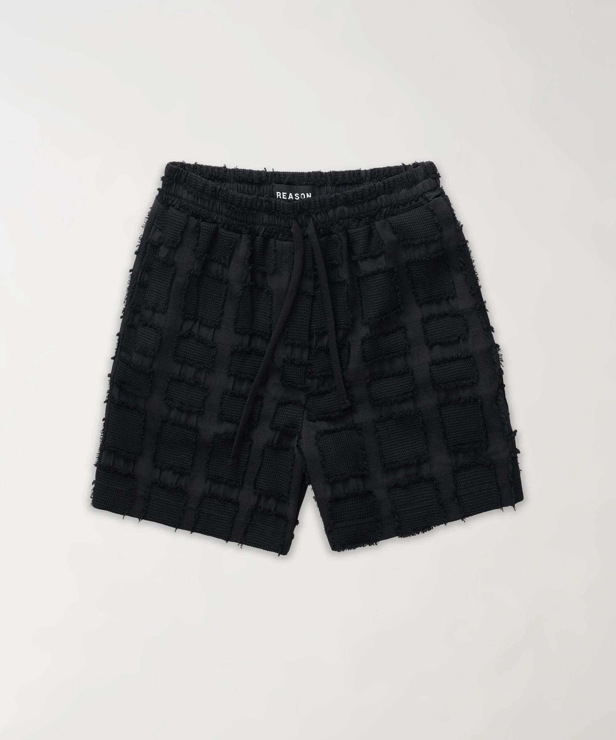 Kids Textured Short - Black