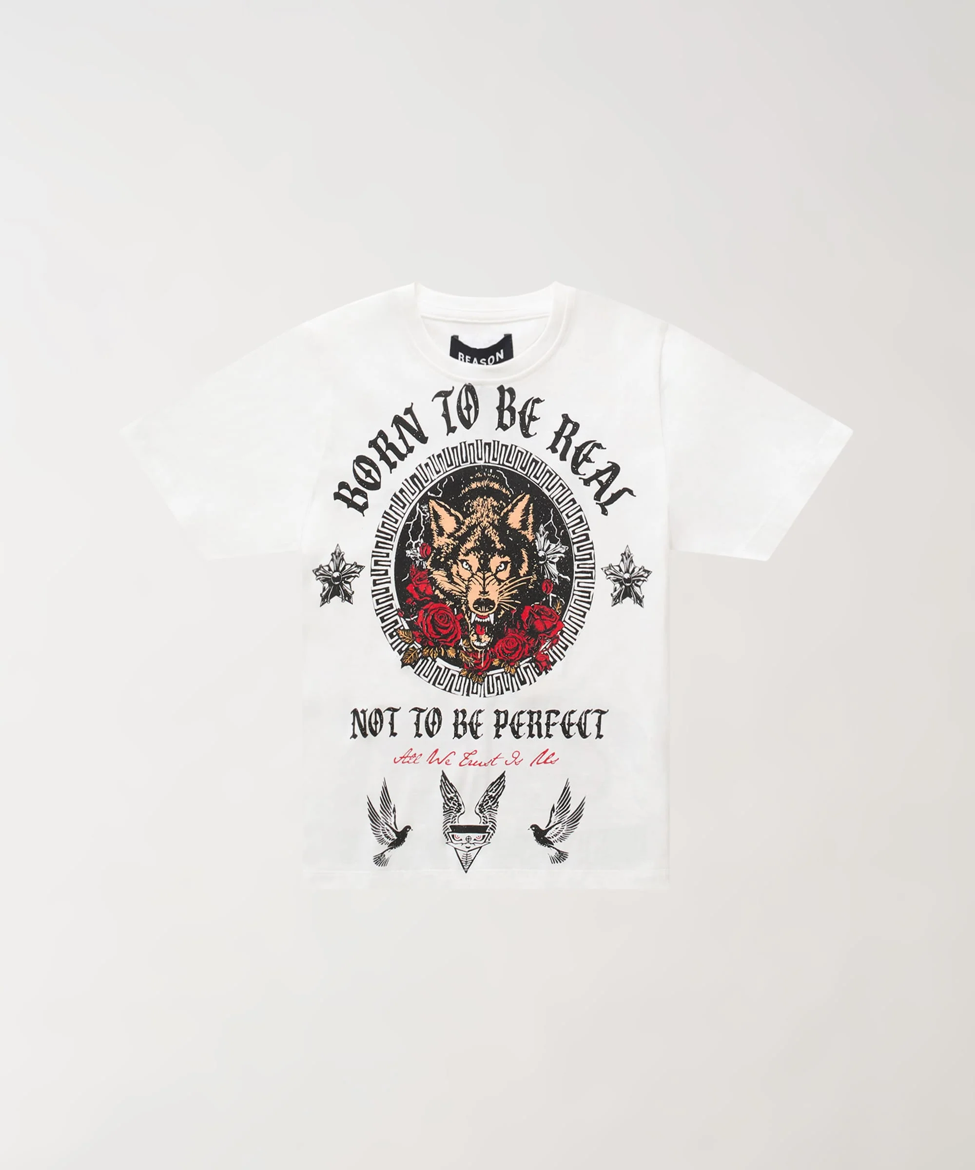 Kids Trust No. 1 Short Sleeve Tee - Cream