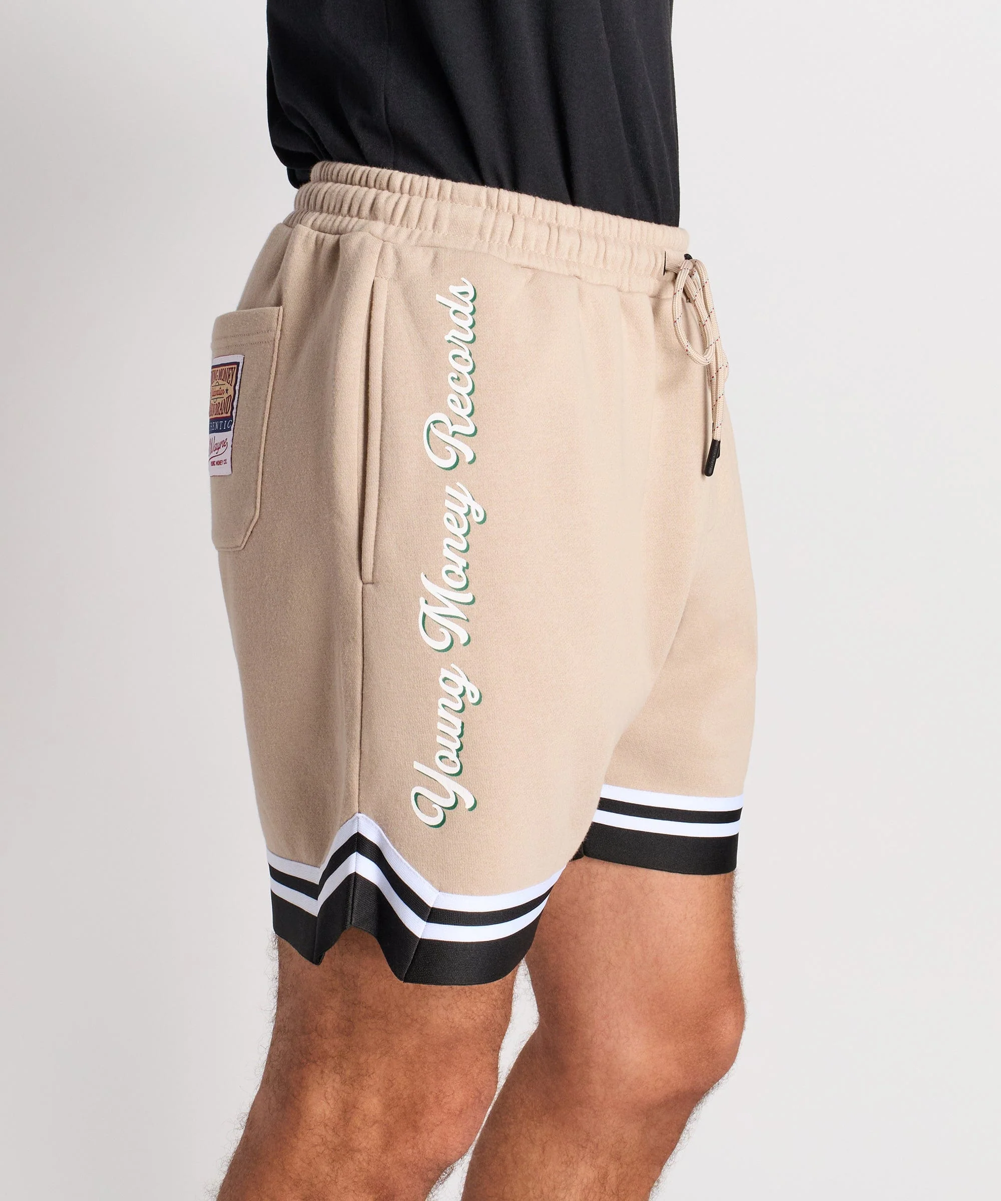 Lil Wayne Property Of Basketball Shorts - Khaki - Image 8