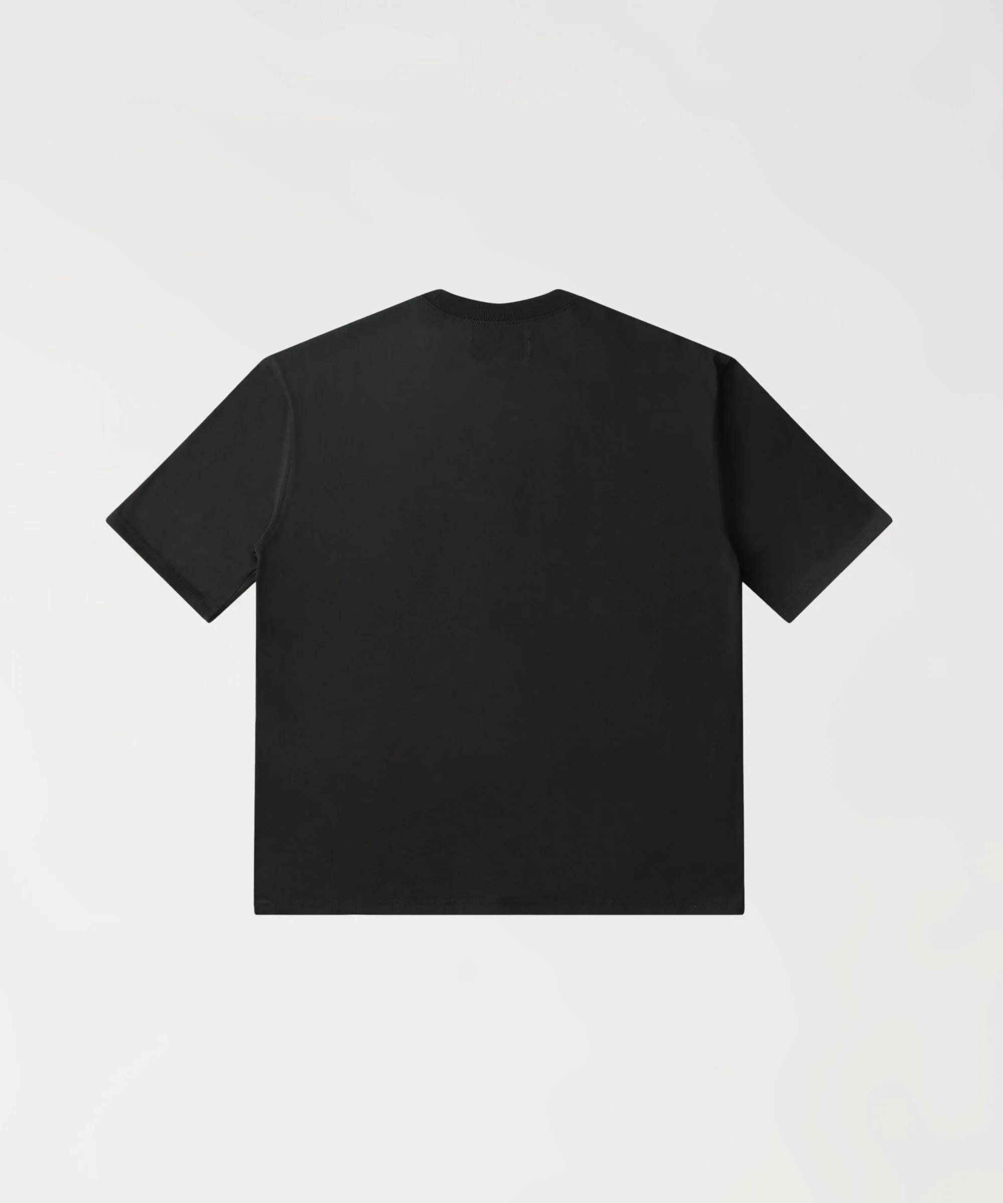 Lion Tapestry And Embroidered Short Sleeve Tee - Black - Image 2