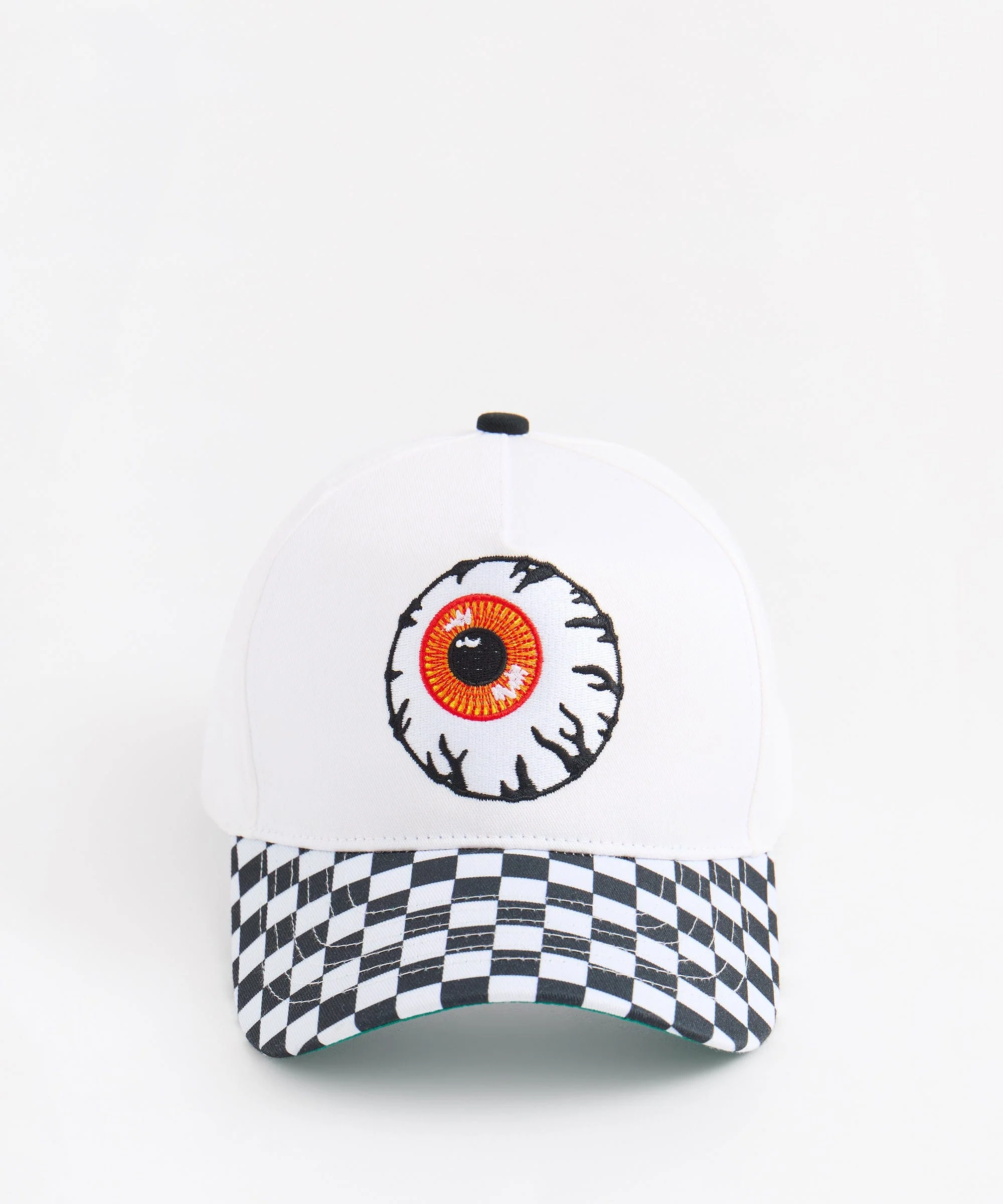 Mishka Keep Watch Racing Embroidered Cap - White