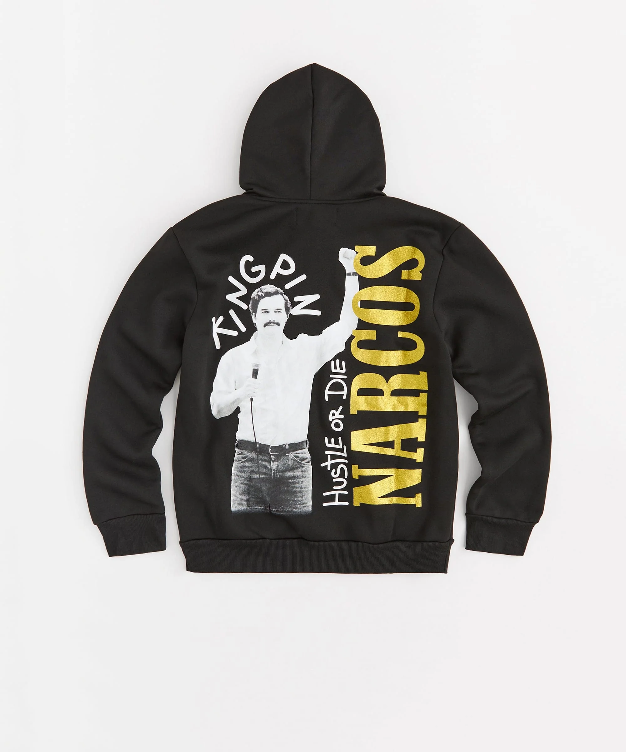 Narcos Kingpin Fleece Hoodie - Black