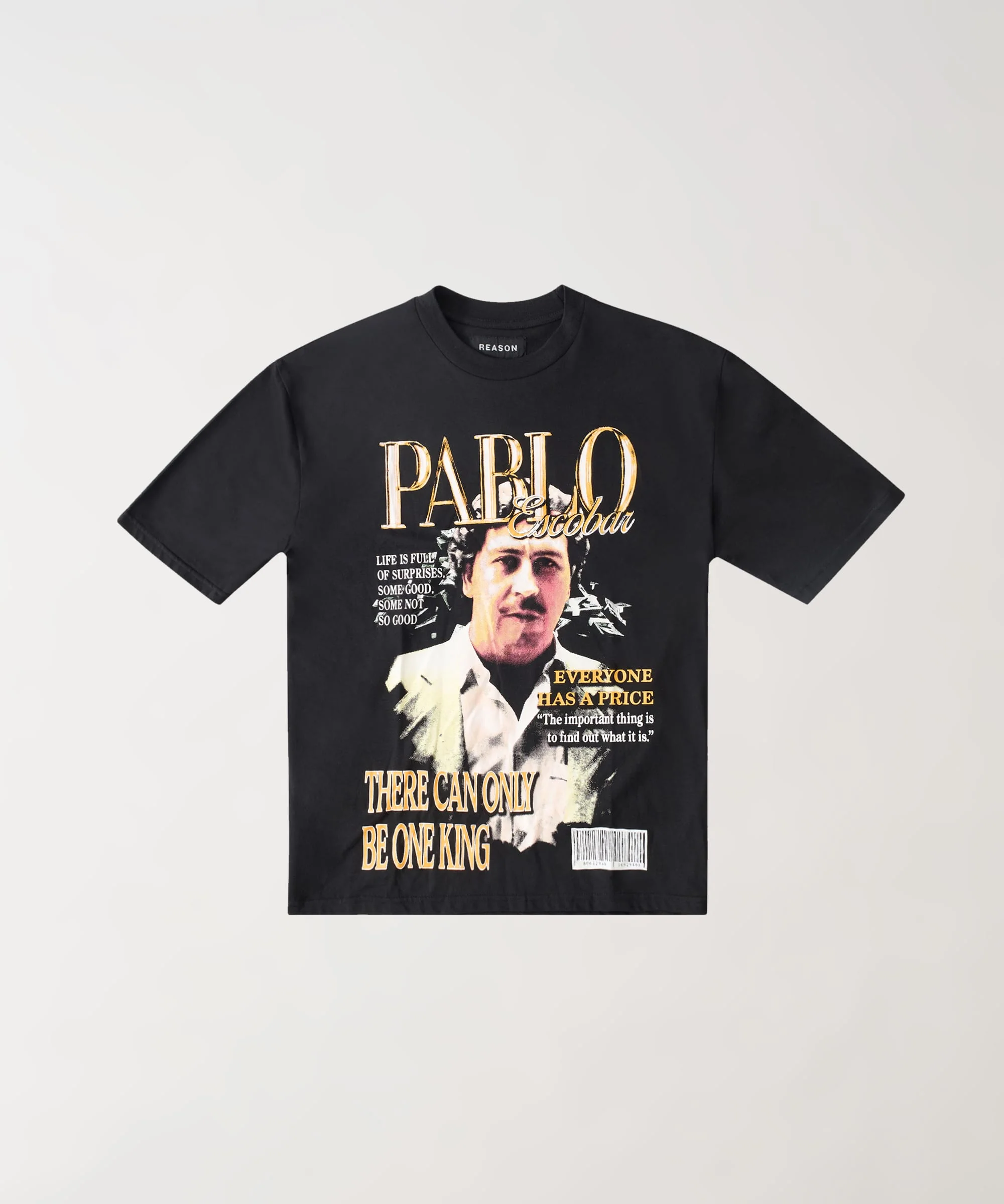 Pablo Cover Short Sleeve Tee - Black
