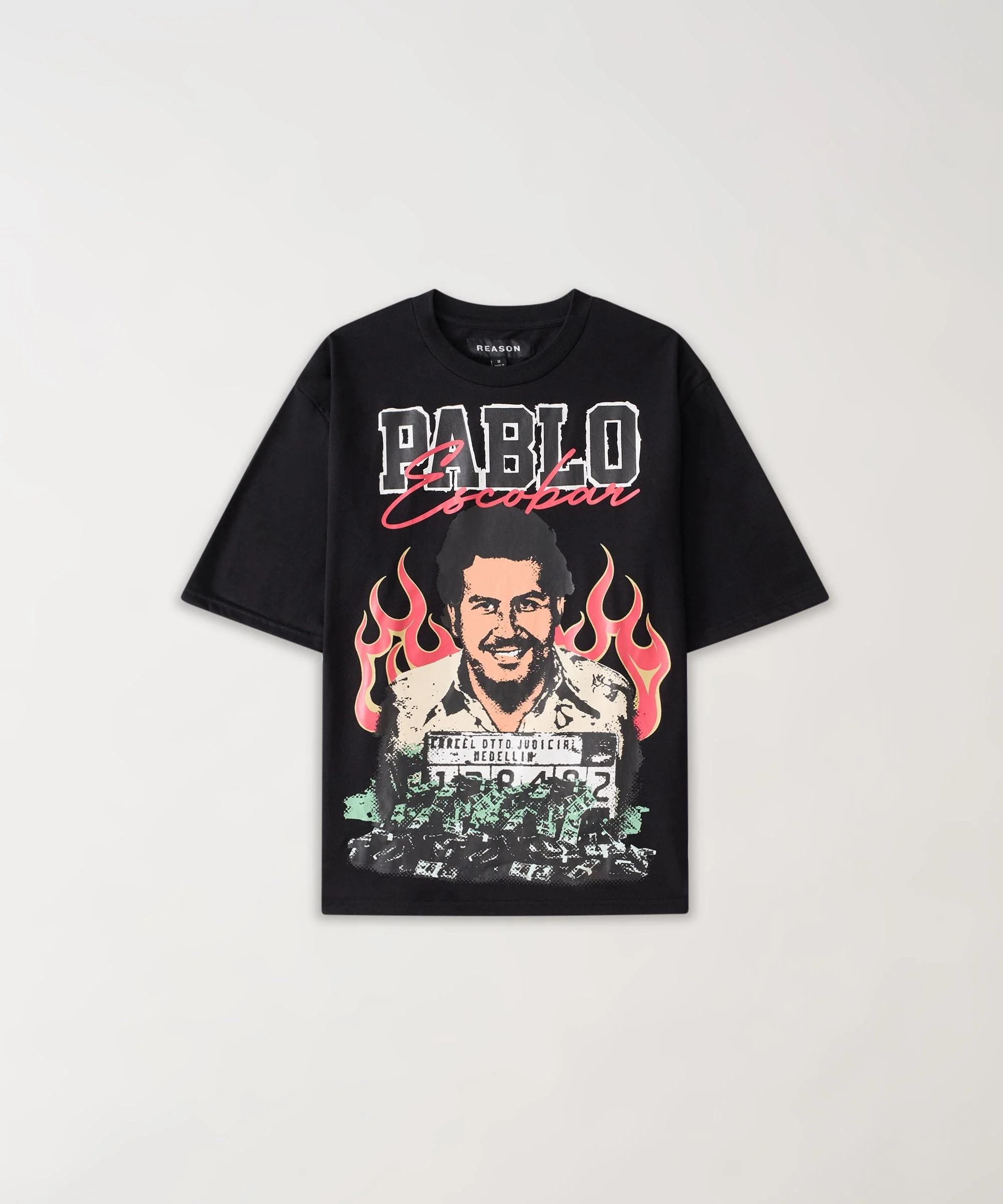 Pablo Mugshot Short Sleeve Tee - Black