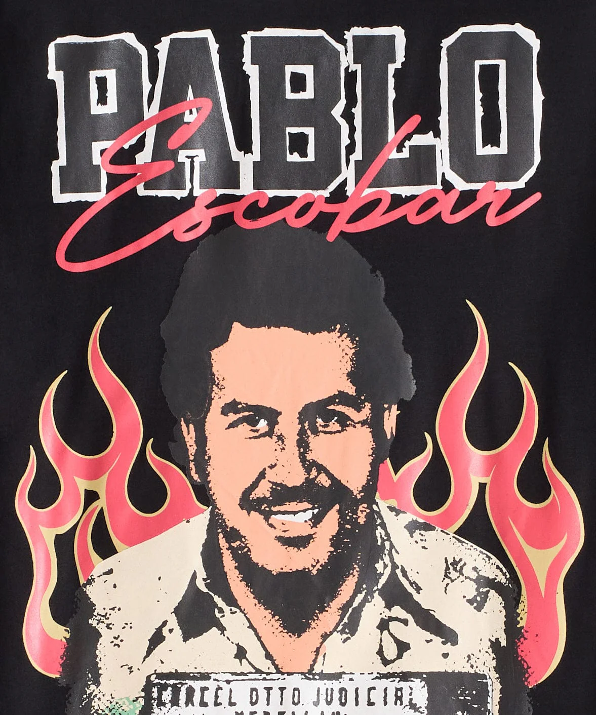 Pablo Mugshot Short Sleeve Tee - Black - Image 2