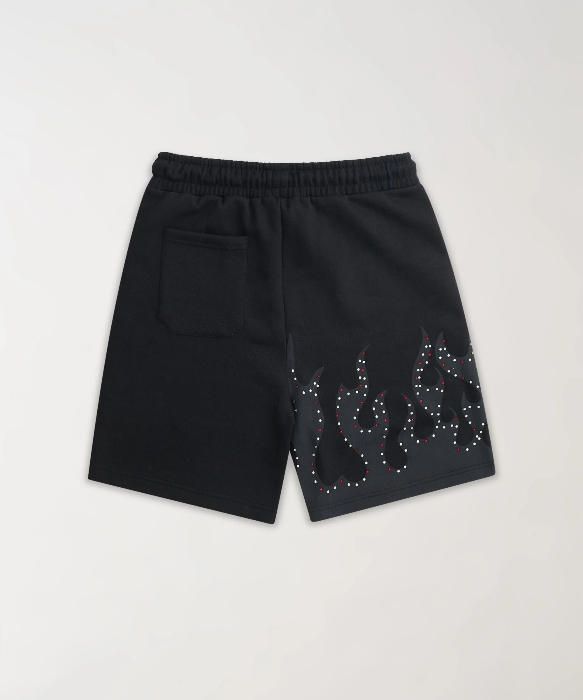 Burns Deep Rhinestone Short - Black - Image 2