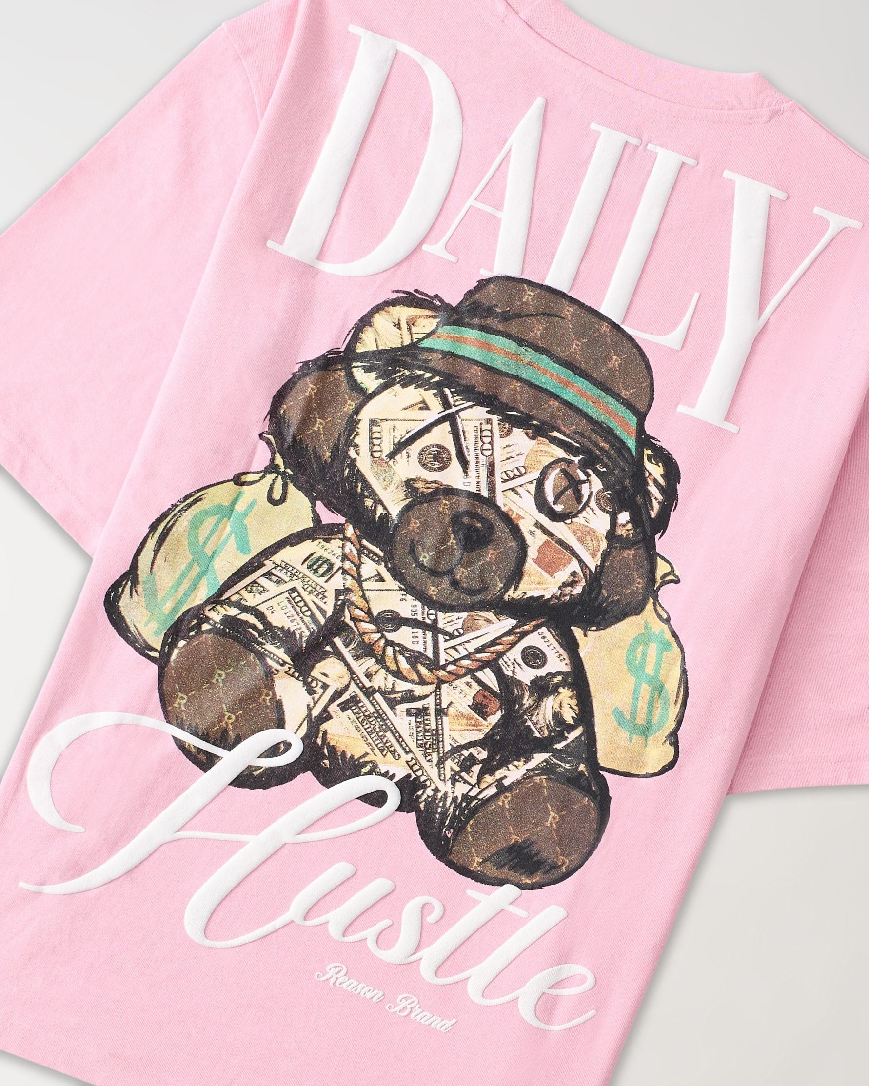 Daily Hustle Short Sleeve Tee - Mauve - Image 3