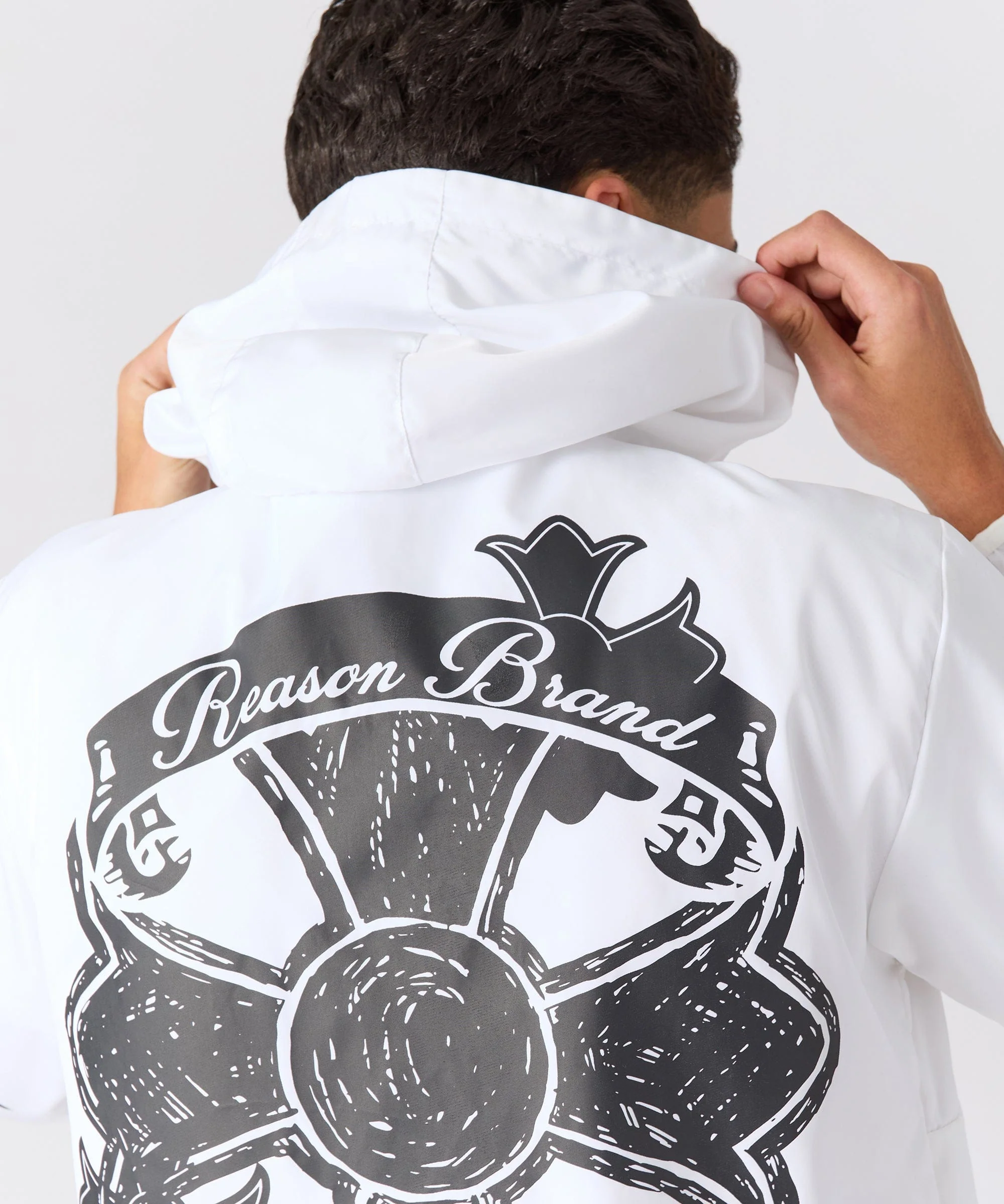 Rebel Architects Anorak Jacket - White - Image 6